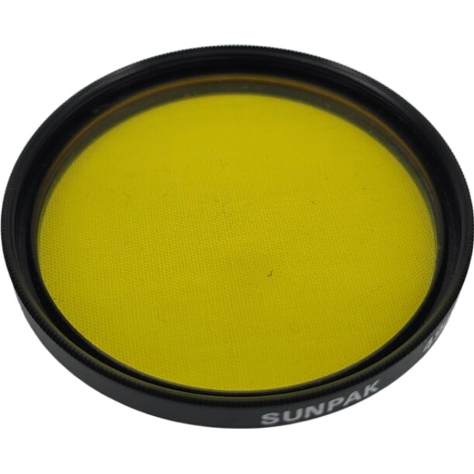 Lot of 3 49mm Camera Lens Filters Vivitar UV Quantaray PL Sunpak Y2 w/ Hoya Case