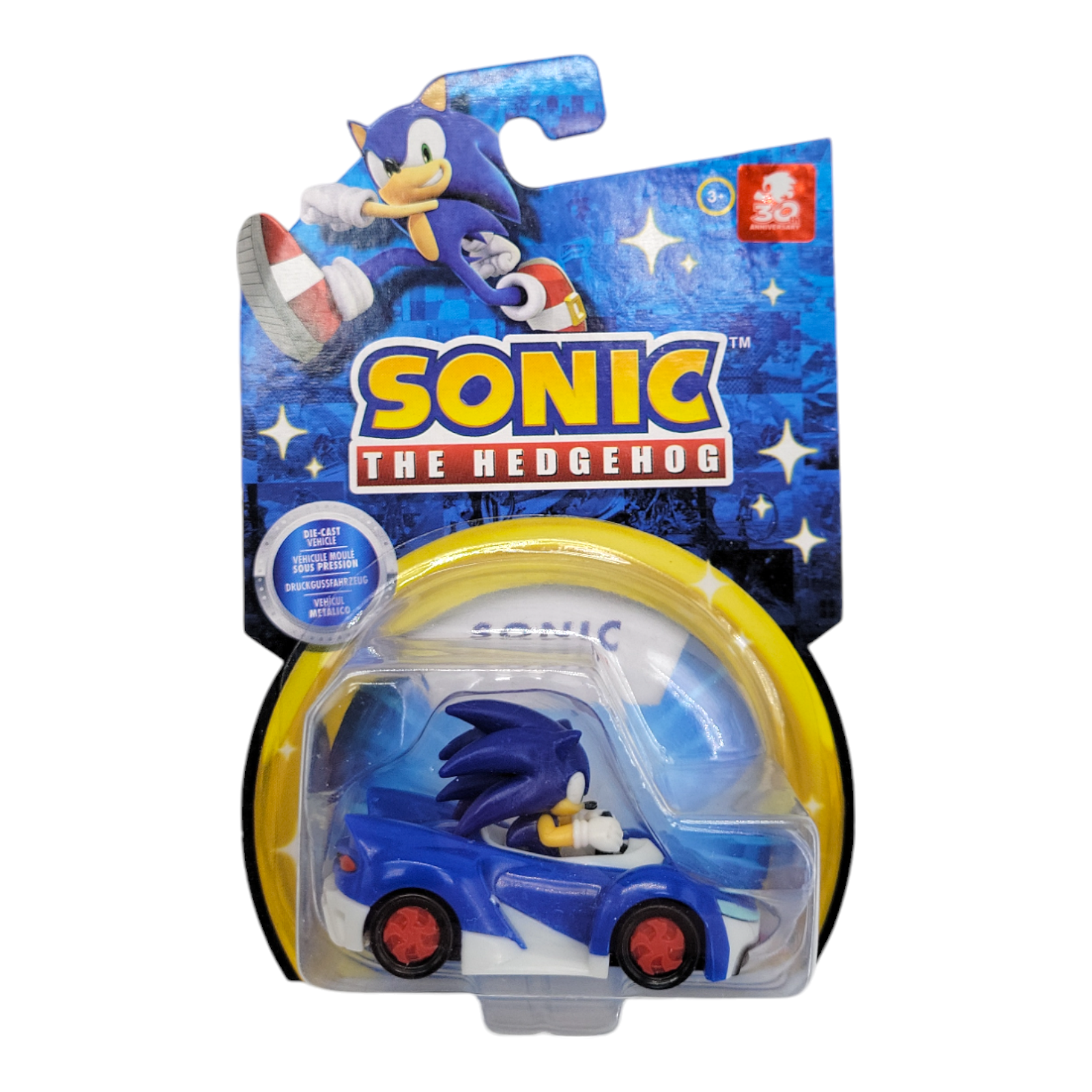 Sonic the Hedgehog Team Racing Sonic Speed Star Die-cast Car by Jakks Pacific