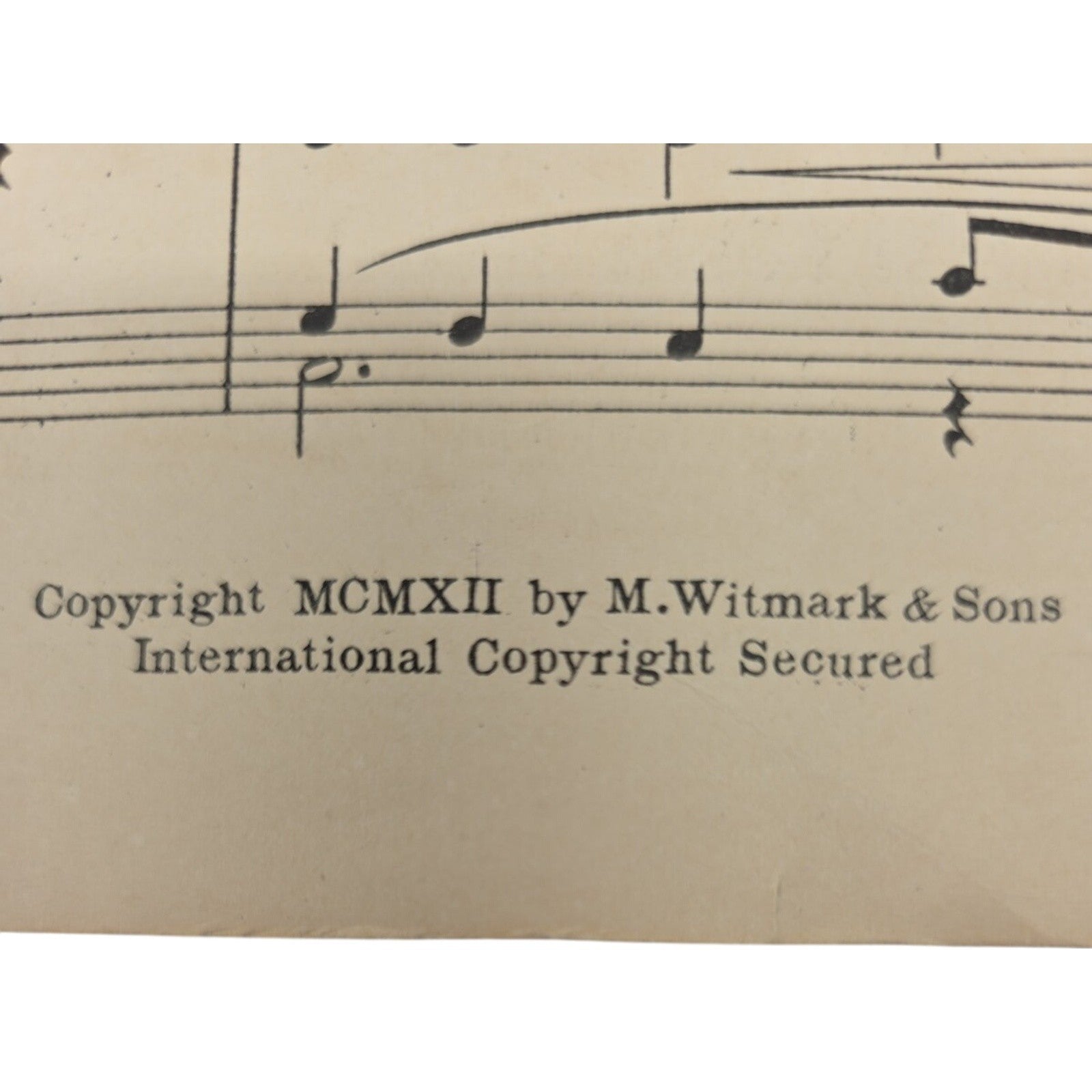 1912 It Was For Me Charles B. Blount Sacred Christian Gospel Sheet Vintage Music
