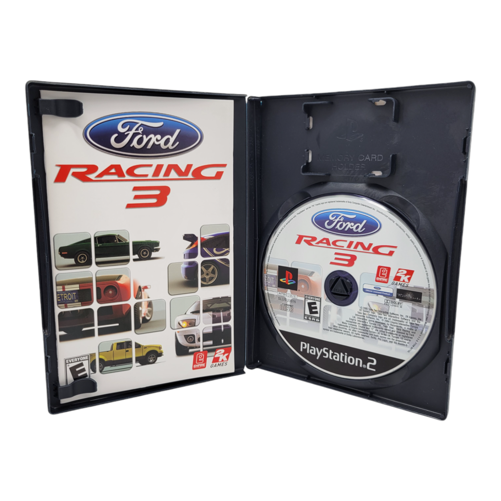 2K Games Ford Racing 3 PlayStation 2 Game 2005 with Manual