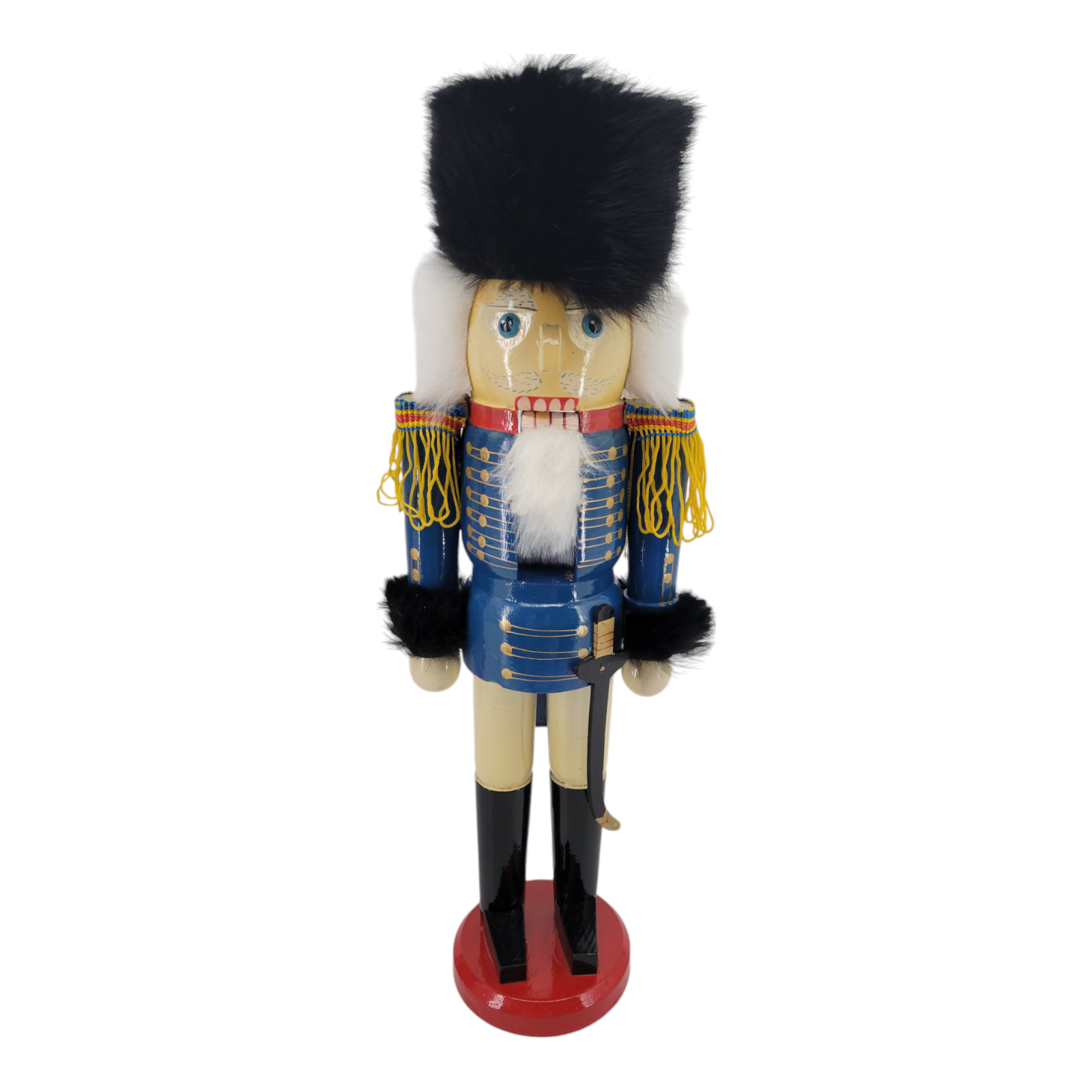 Kurt Adler Santa's World Wooden Nutcracker Soldier Christmas Holiday Decoration