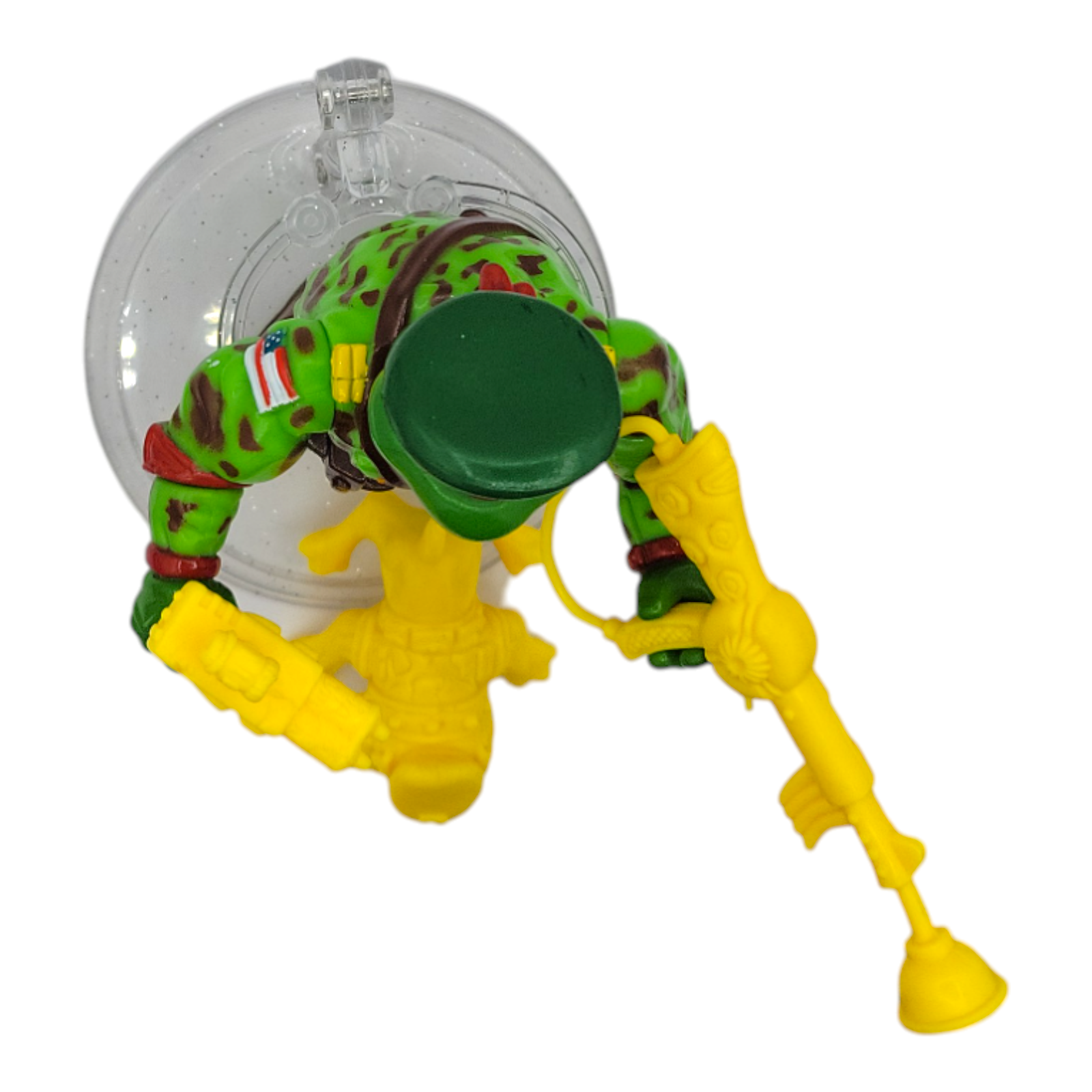 1991 Green Beret Raphael TMNT Teenage Mutant Ninja Turtles Playmates Vintage