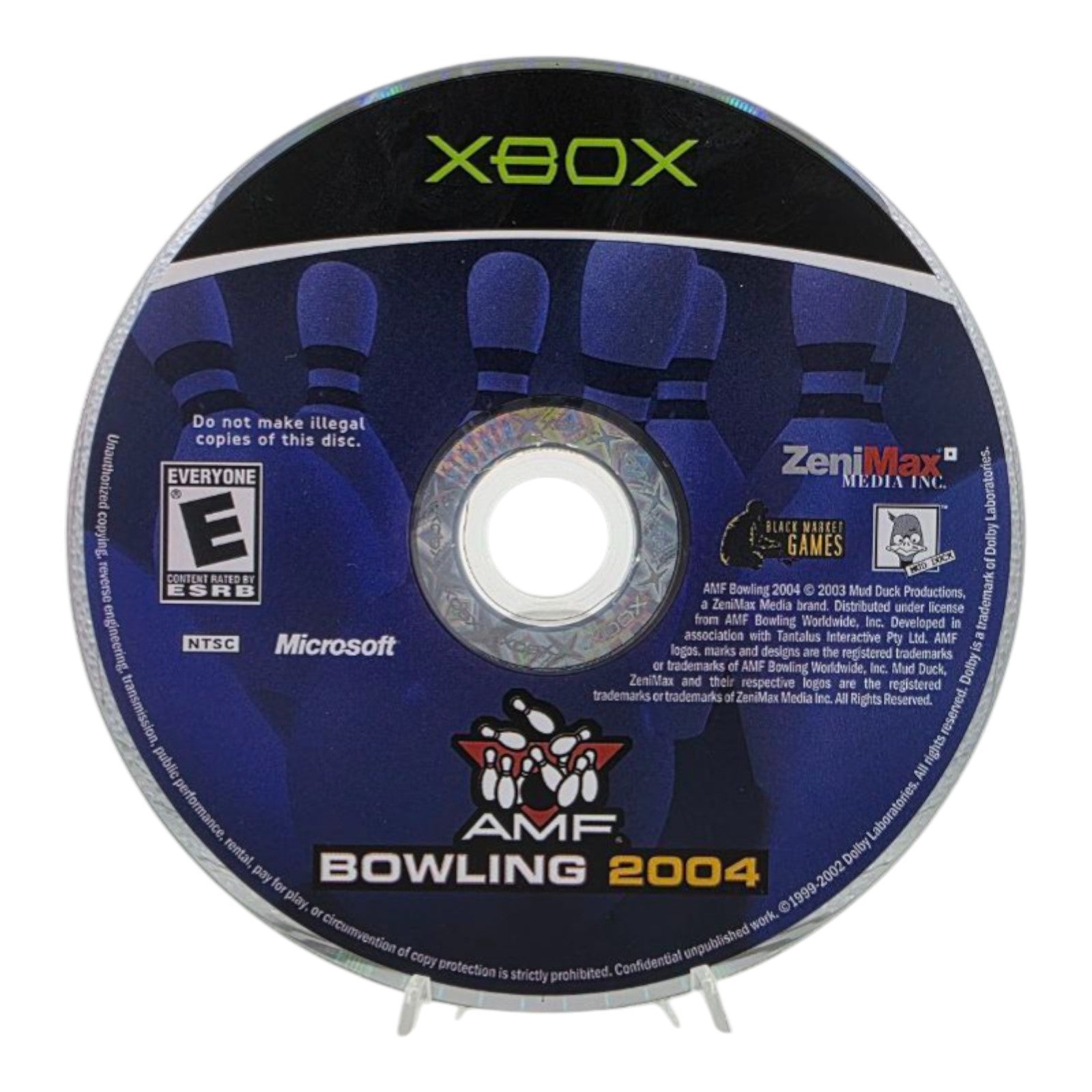AMF Bowling 2004 - Microsoft Xbox Pristine Tested Authentic 180 Day Guarantee
