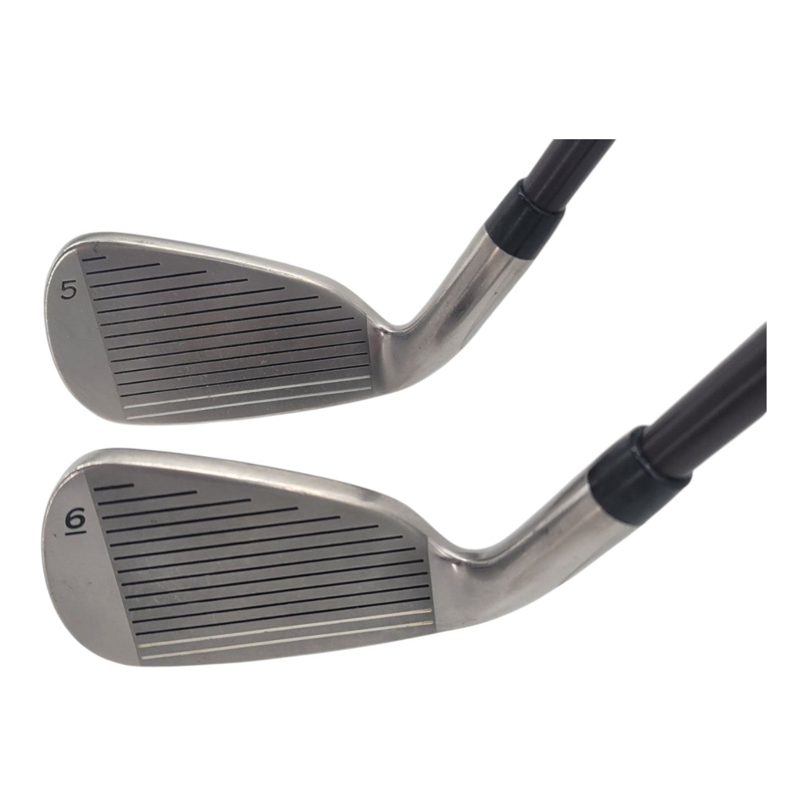 TaylorMade Burner Firesole RH Irons 5 & 6 R-80 Graphite 2 Club Bundle