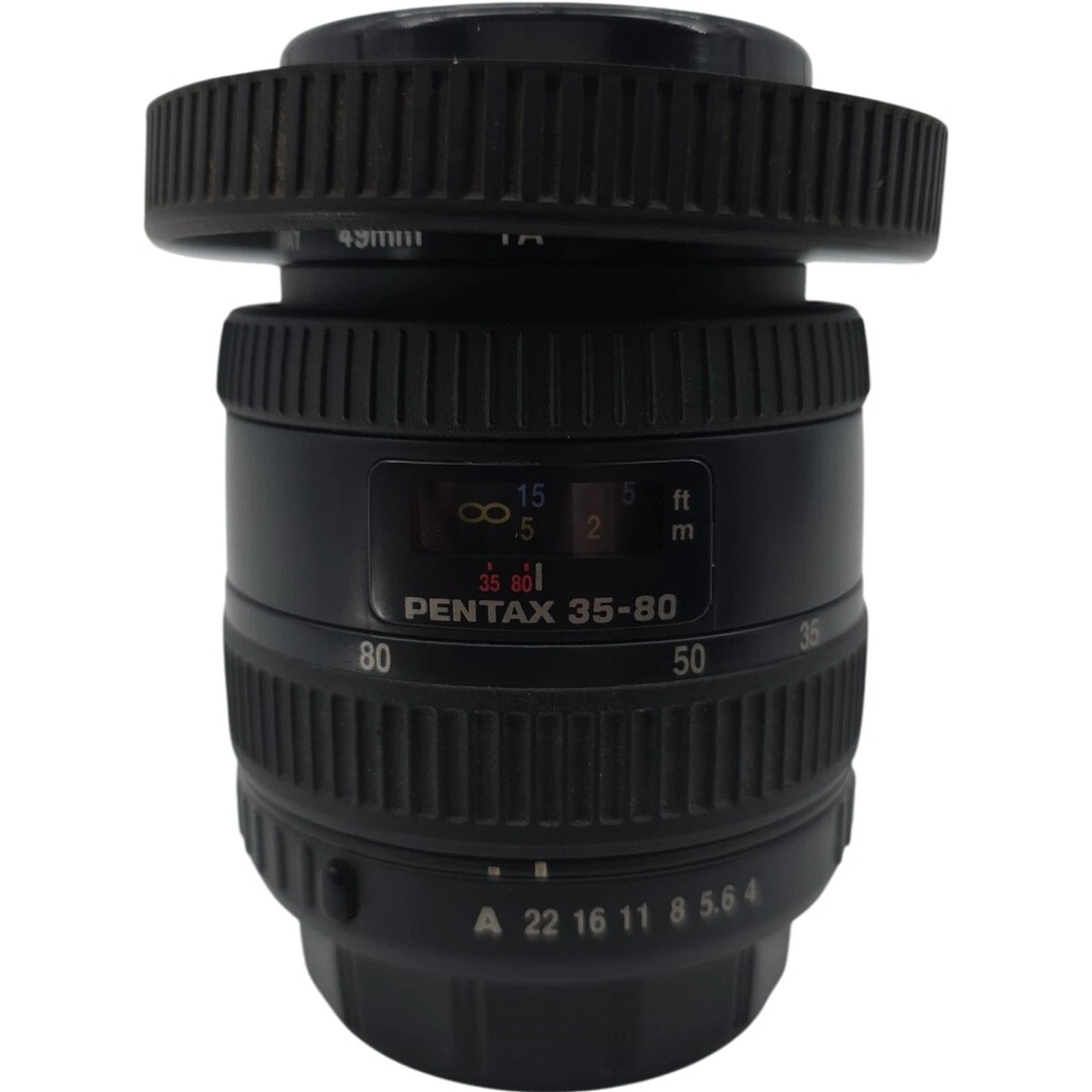 SMC Pentax-A 35-80mm f/4-5.6 Zoom Lens PK Mount & Quantaray 49mm Filter