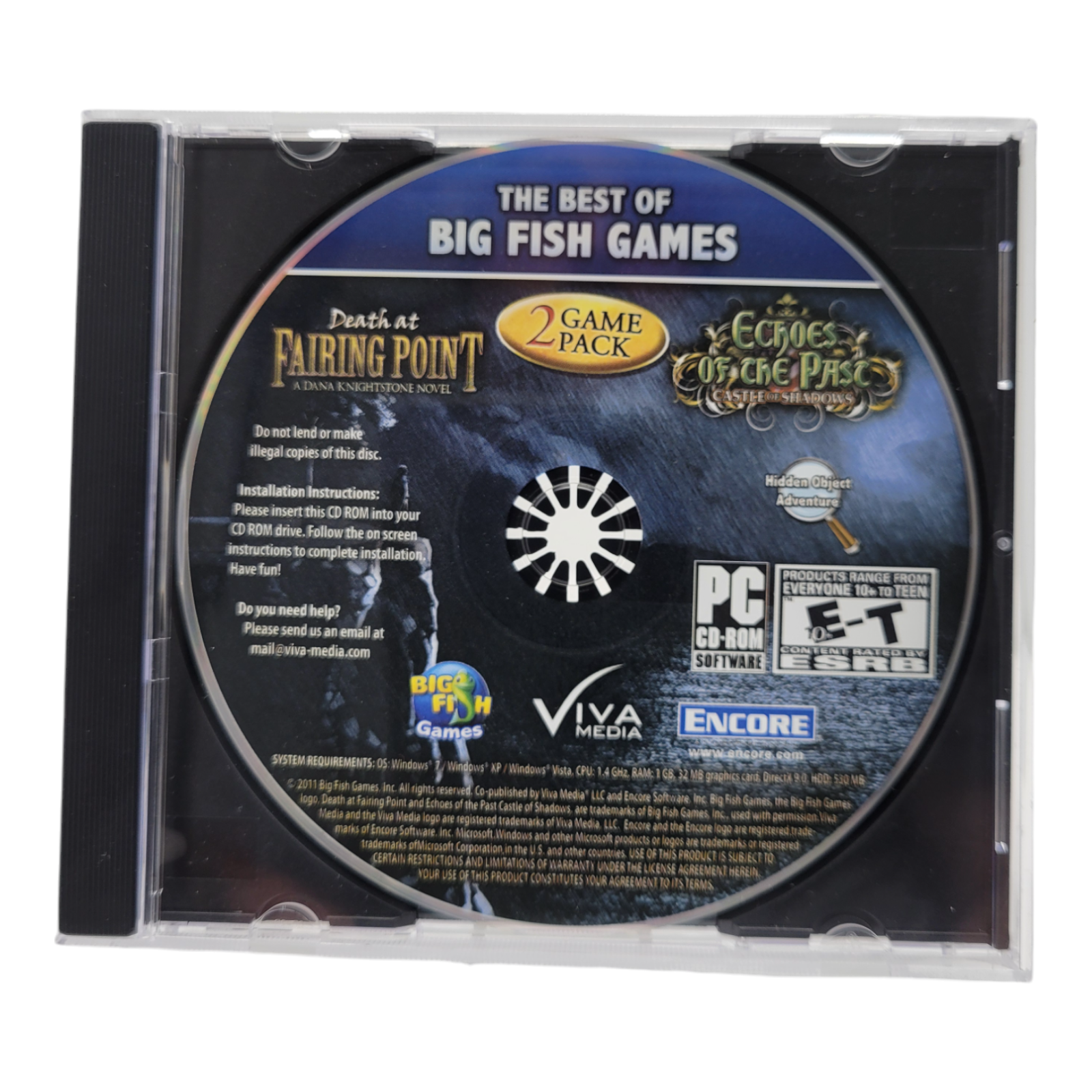 The Best of Big Fish Games 2 Game Pack 2011