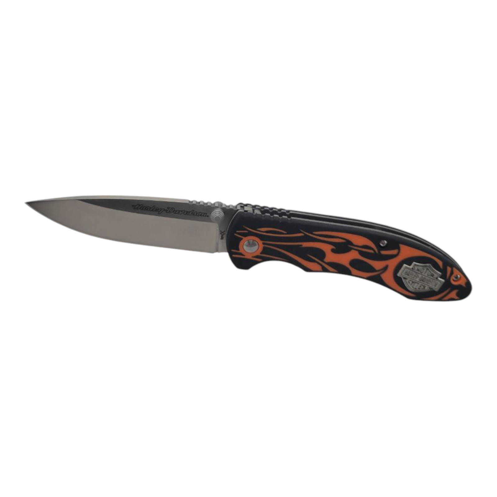 Case Cutlery Harley Tec X Linerlock Folding Knife Orange