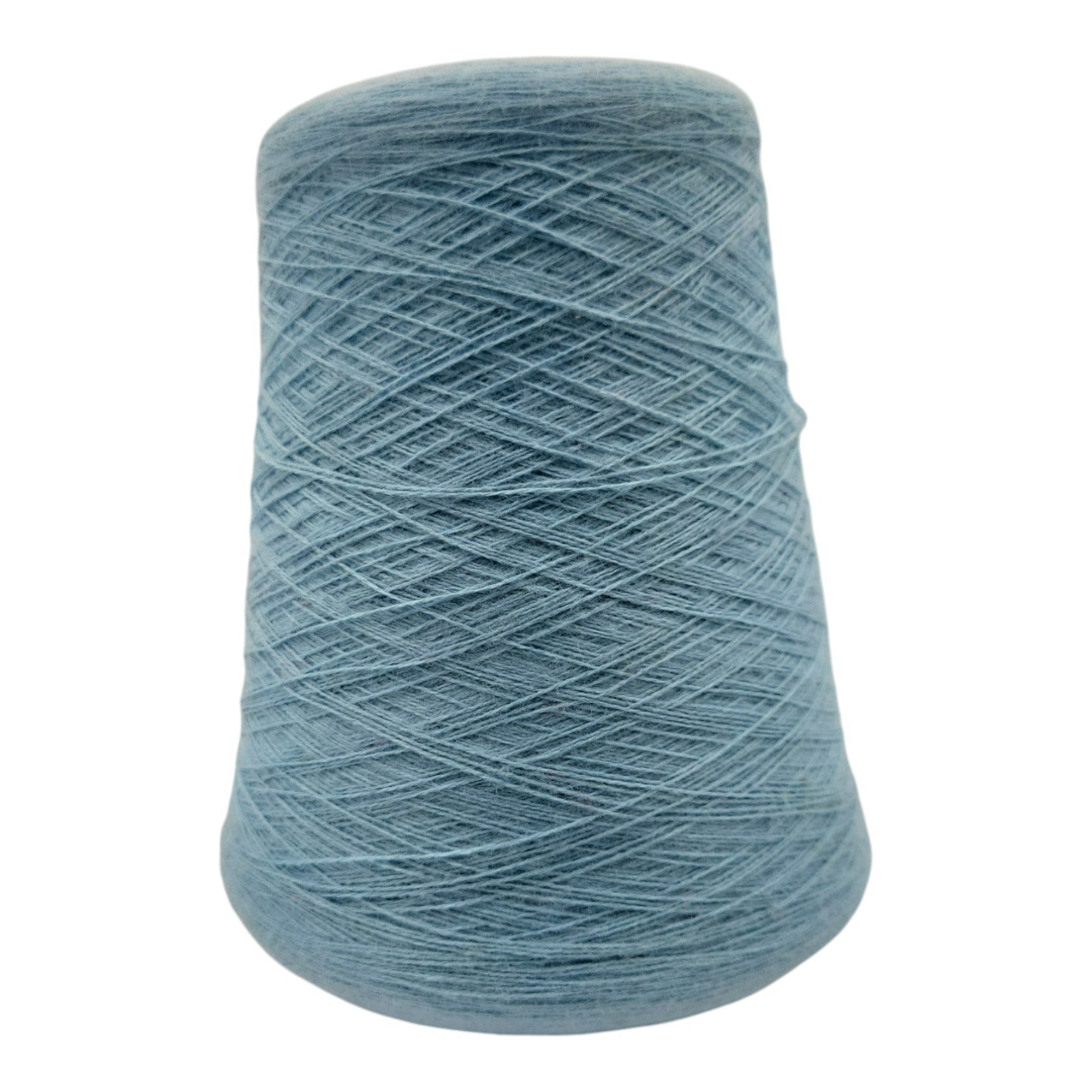 Vintage 1980s Templon Pow Blue Yarn Cone 2/30