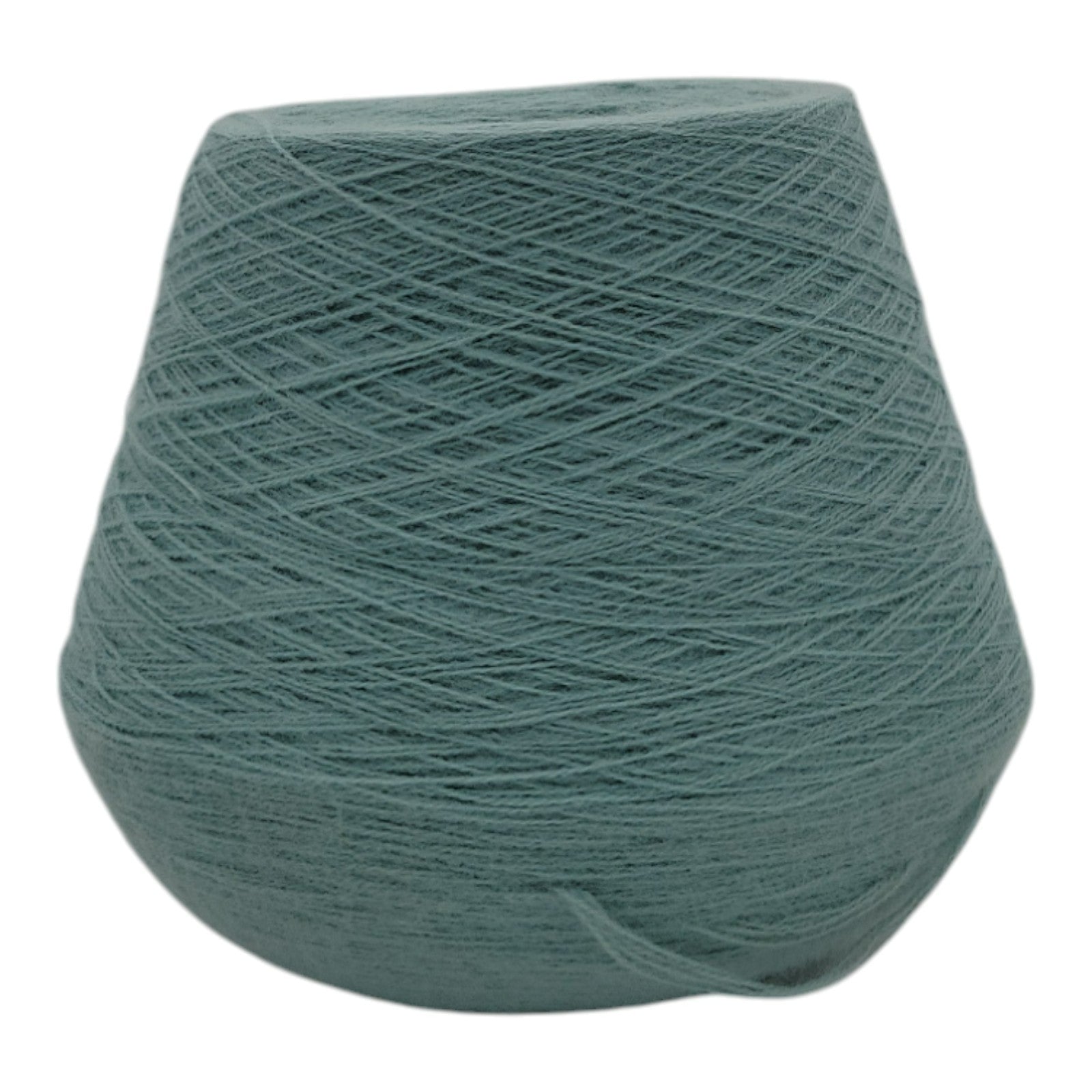 Vintage Spectrell Misty Turquoise Yarn Cone 2/24