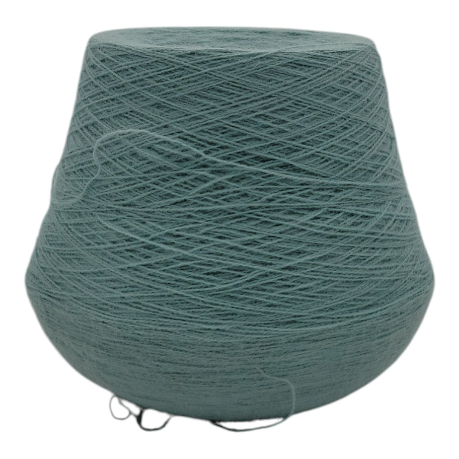 Vintage Spectrell Misty Turquoise Yarn Cone 2/24
