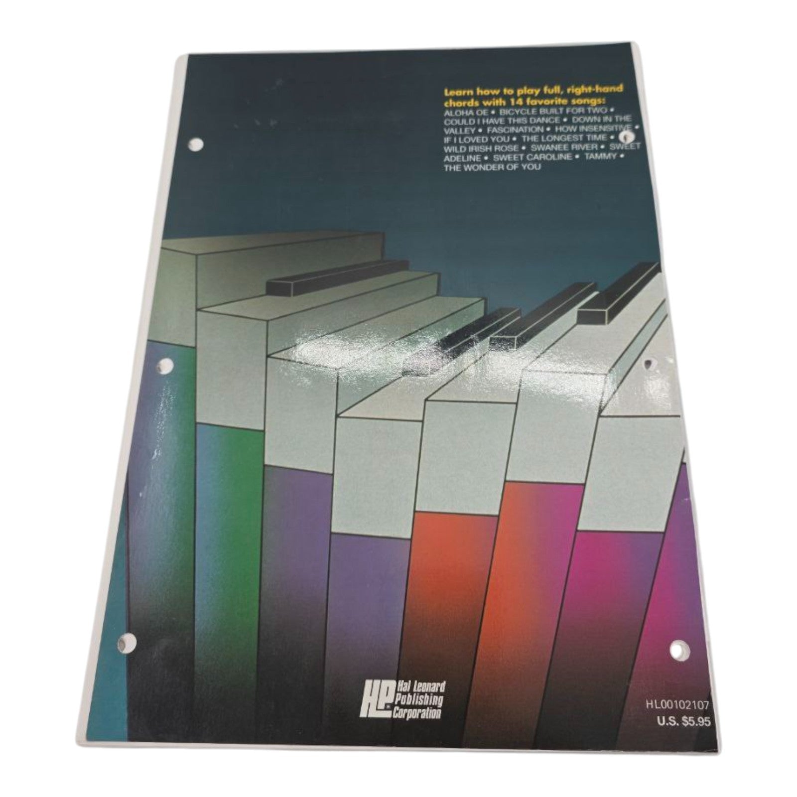 E-Z Play Today Exploring Right-Hand Chords E6 for Organs Pianos & Keyboards