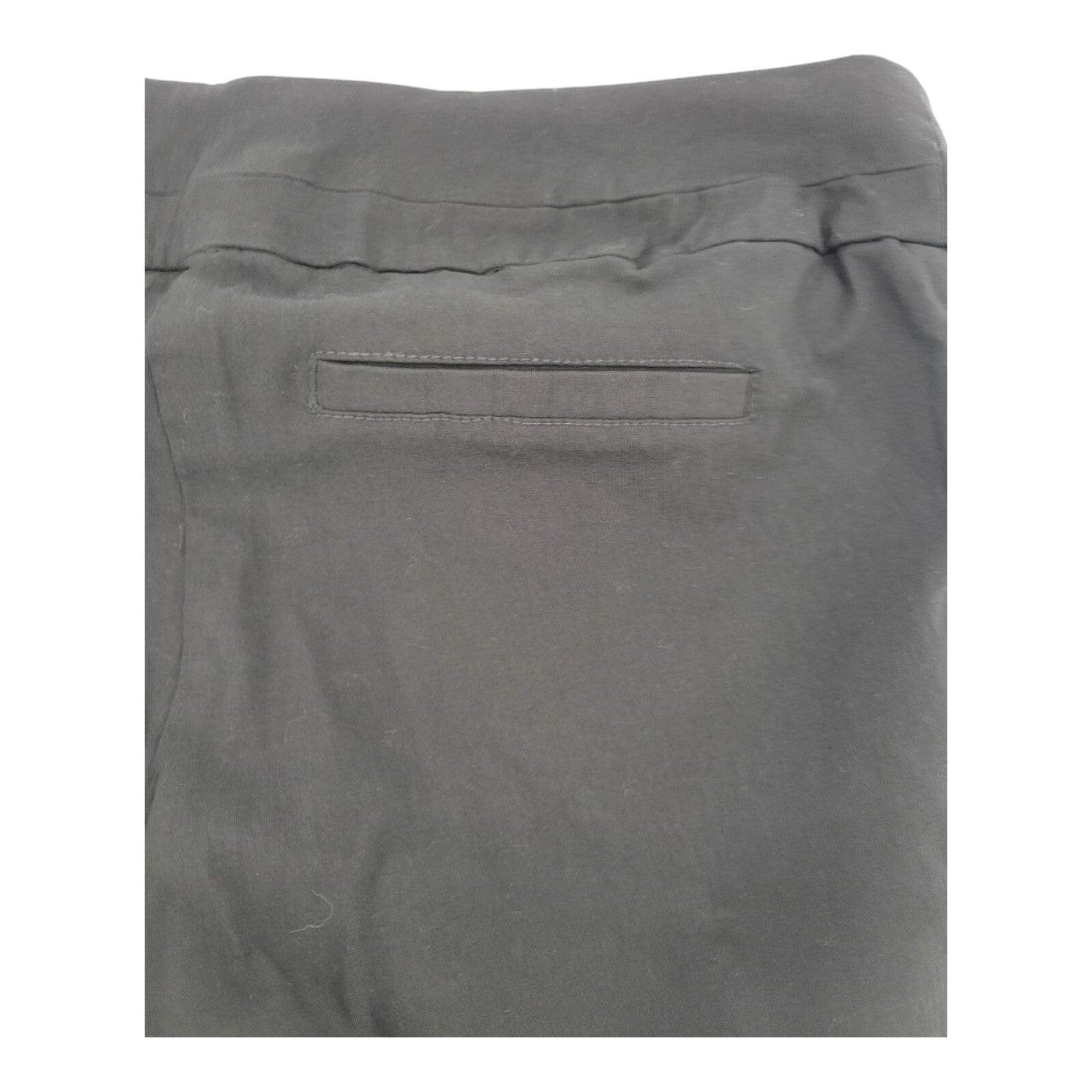 Zac & Rachel Petite Black Pull On Stretch Pants Rayon Blend Womens Size 8P