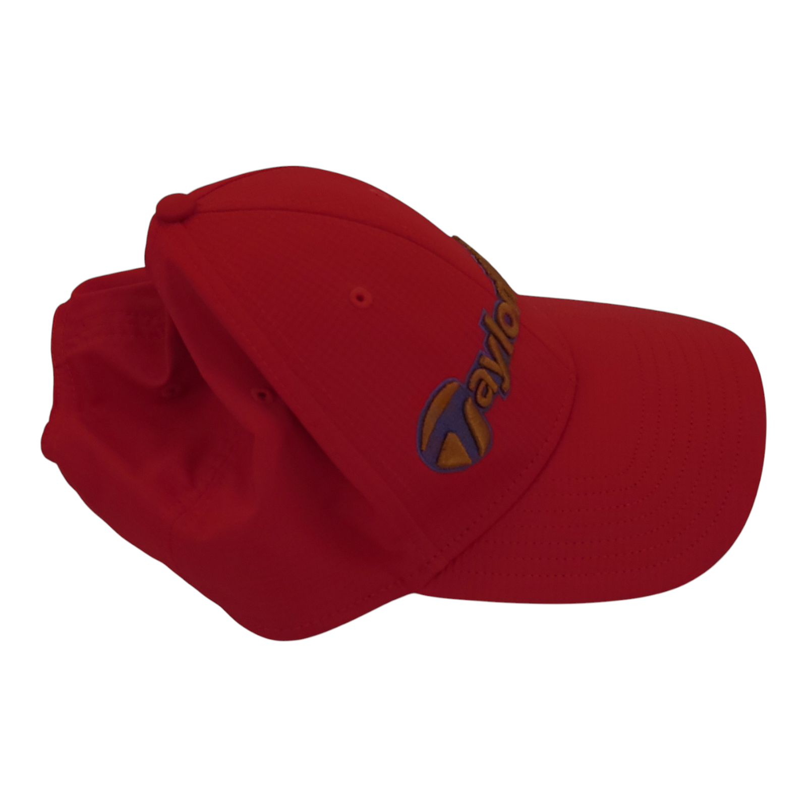 TaylorMade Shoal Creek Red Unstructured Adjustable One Size Baseball Cap Golf