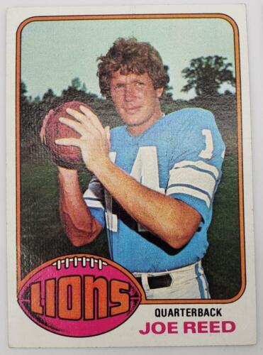 1976 Topps Chewing Gum Football Cards Detroit Lions