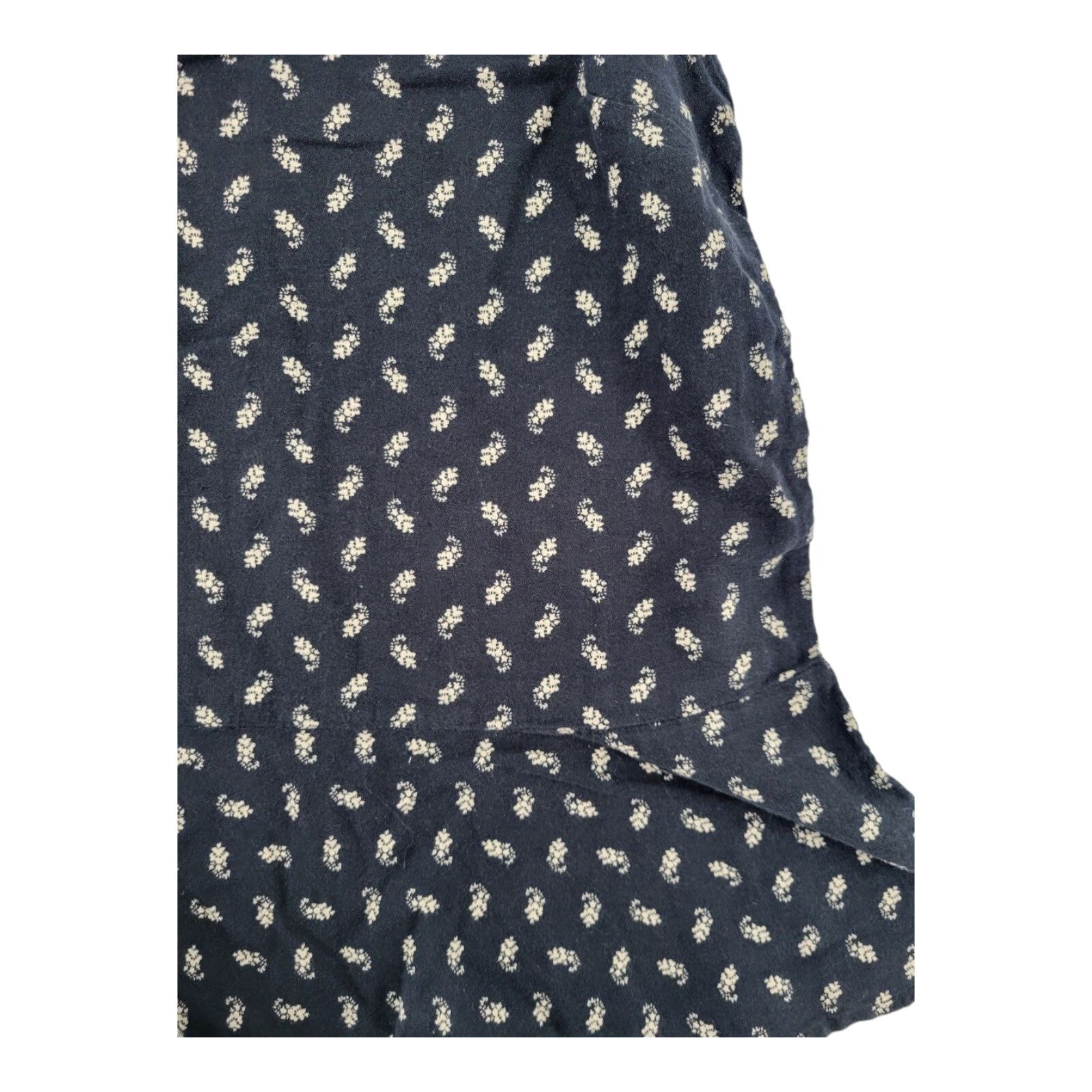 Old Navy Womens Black Floral Peplum Hem Tank Top Medium