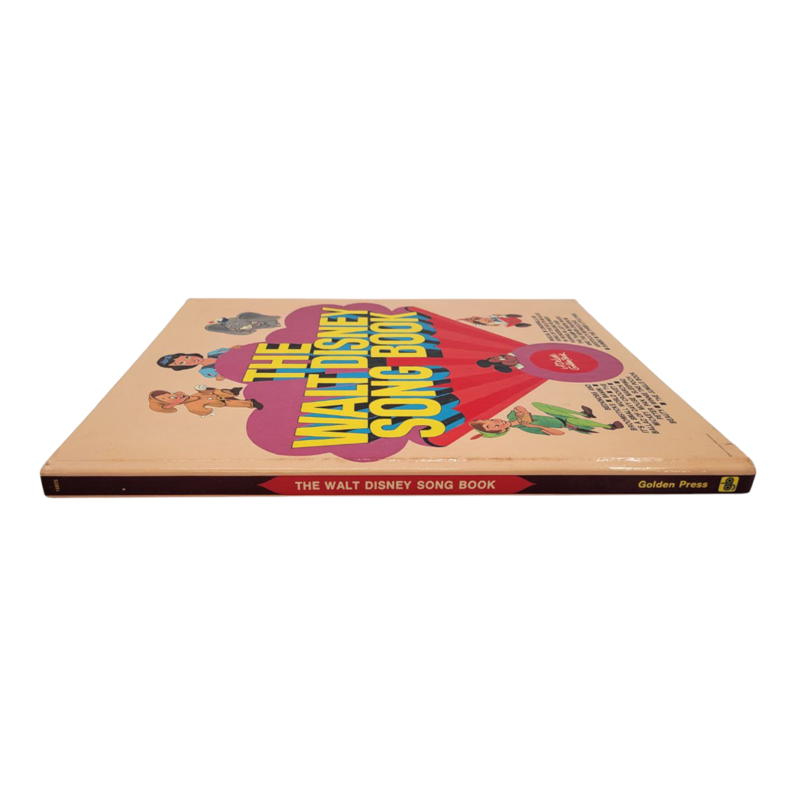Vtg Golden Press The Walt Disney Song Book Deluxe Edition Hardcover 79-155676