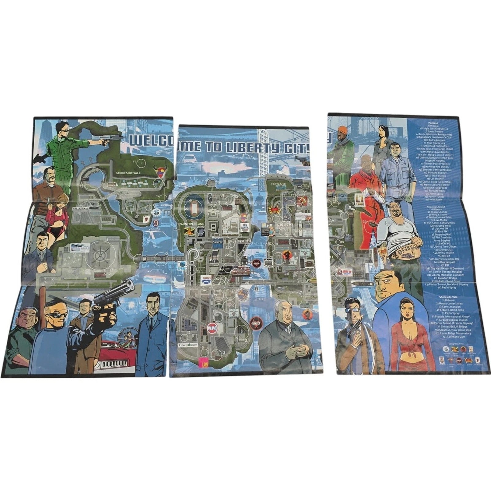 Grand Theft Auto III 3 Sony PlayStation 2 2001 PS2 Complete with Manual & Map
