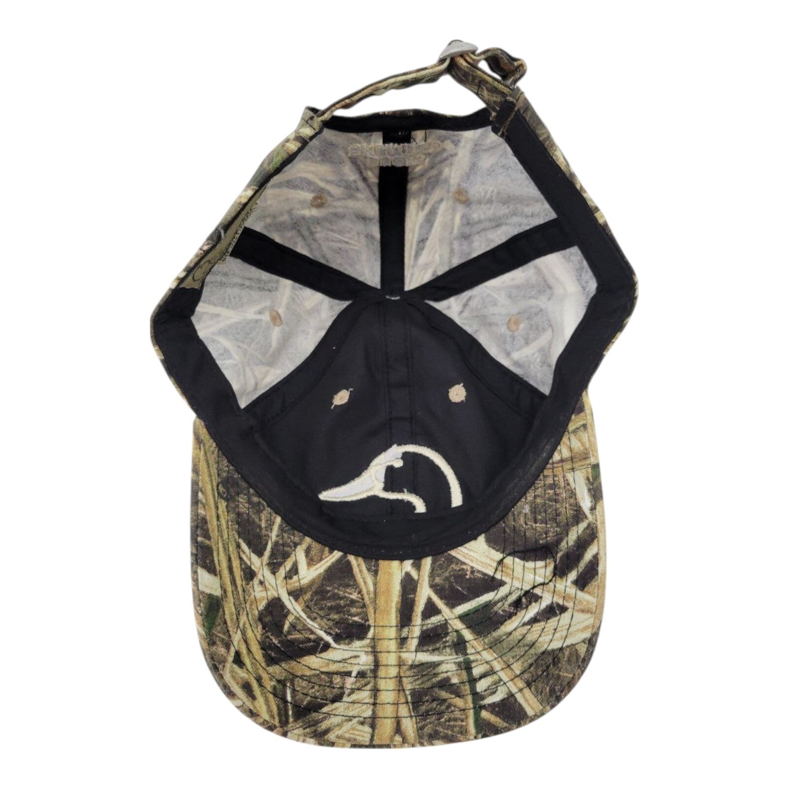 Ducks Unlimited Mossy Oak Camo Adjustable Strapback Hat by Outdoor Cap