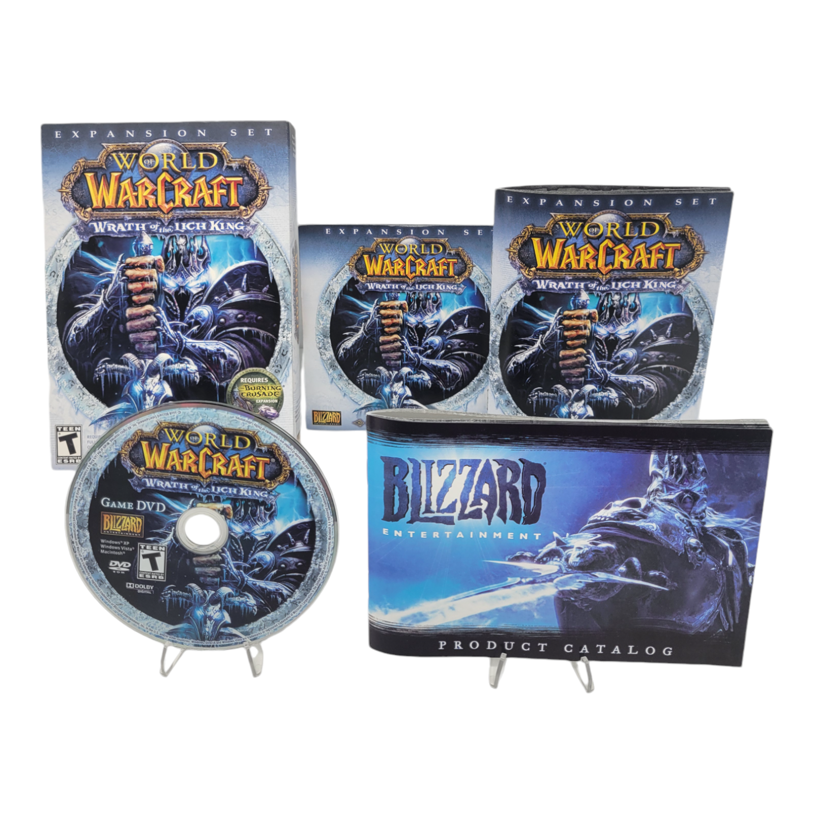 World of Warcraft Wrath of the Lich King Expansion Set PC 2008 Game