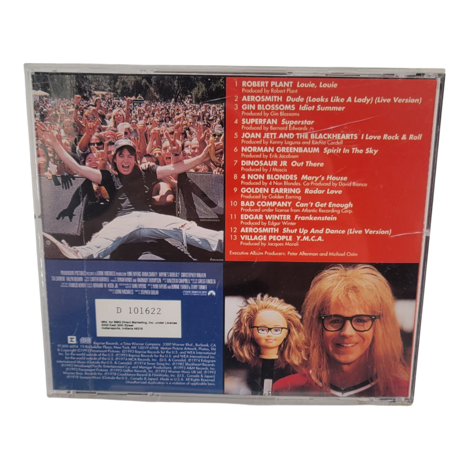 Waynes World Star Wars-Return of the Jedi Movie Sountracks Four CD Music Bundle