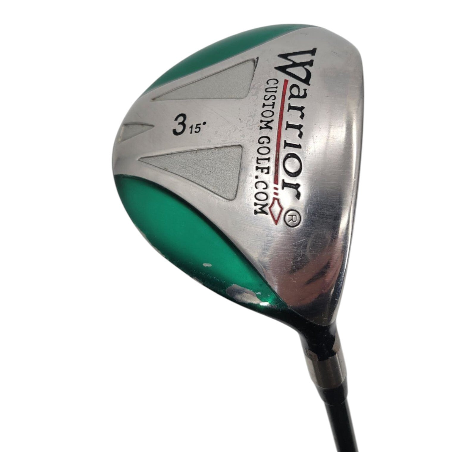 Warrior Custom Golf 15° 3 Wood Golf Club Graphite Shaft Original Grip RH 44"