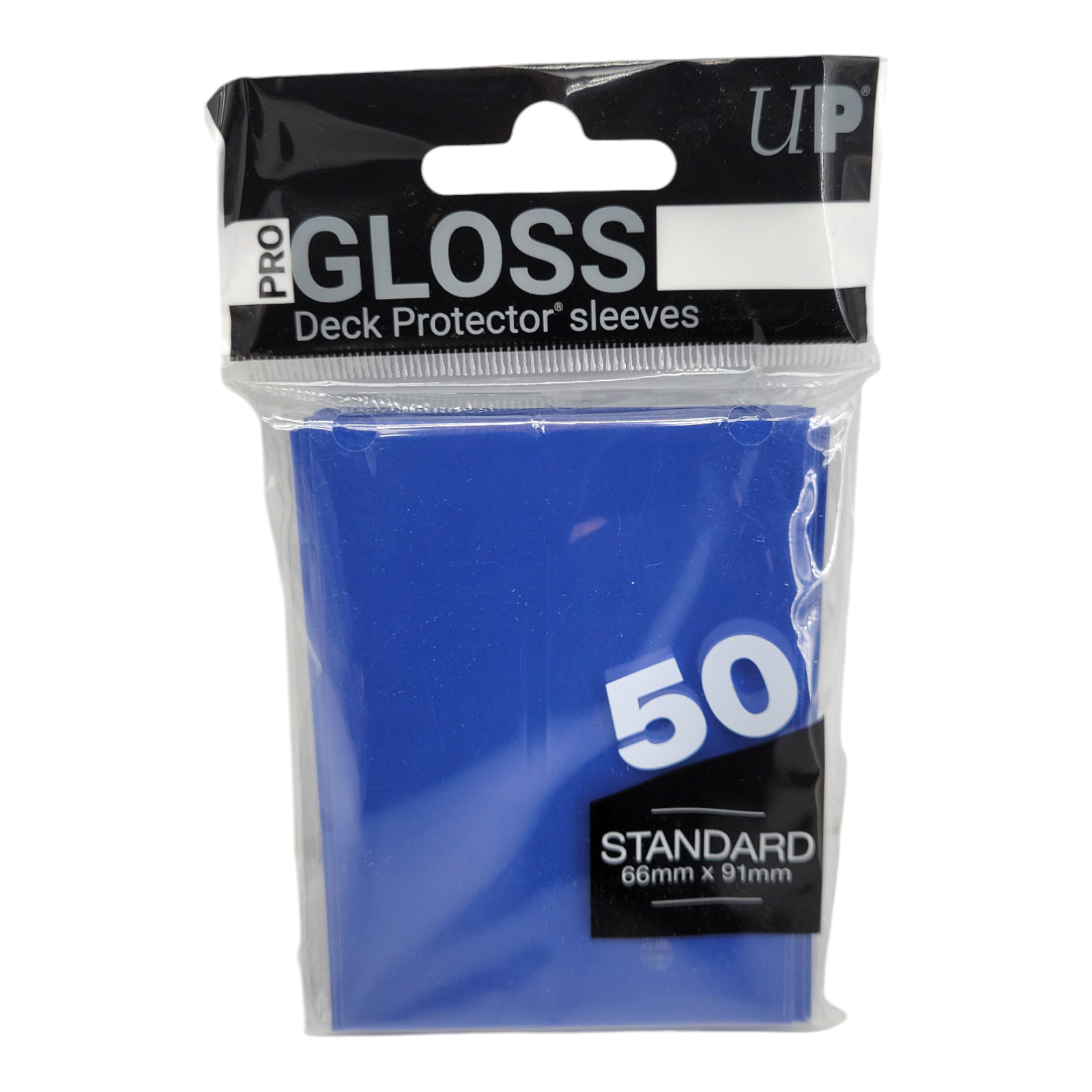 Ultra Pro Gloss Card Supplies Deck Protector Blue Standard Card Sleeves 50 Count