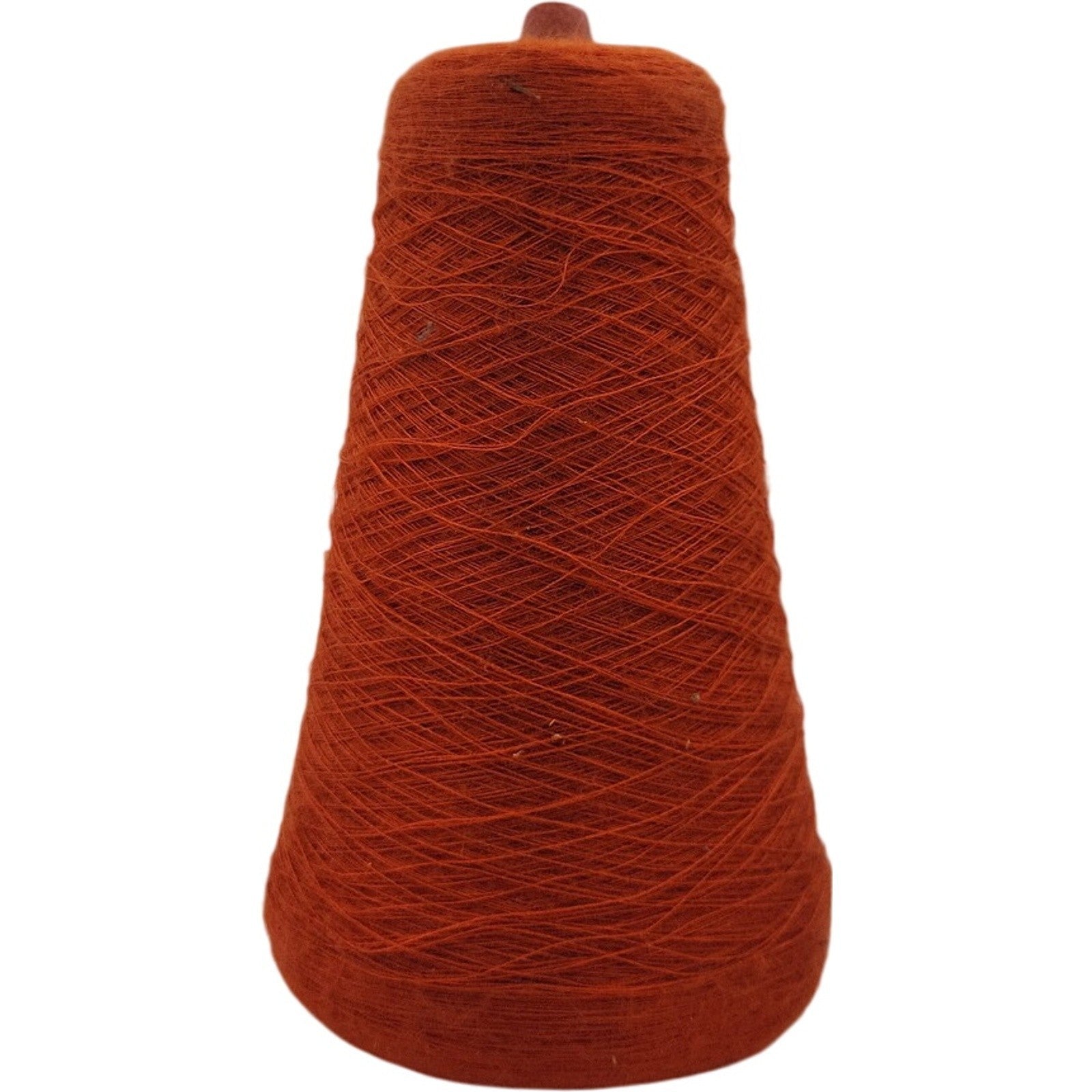 Vintage Phoenix Dye Works Foxglove Red 1/31 Acrilan Chempun weaving Cone Yarn
