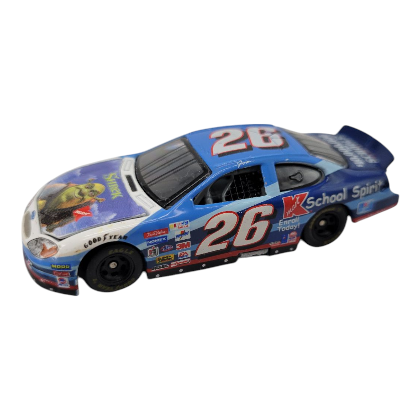 Racing Champions #26 Kmart Shrek NASCAR Diecast Racing Car Collectible