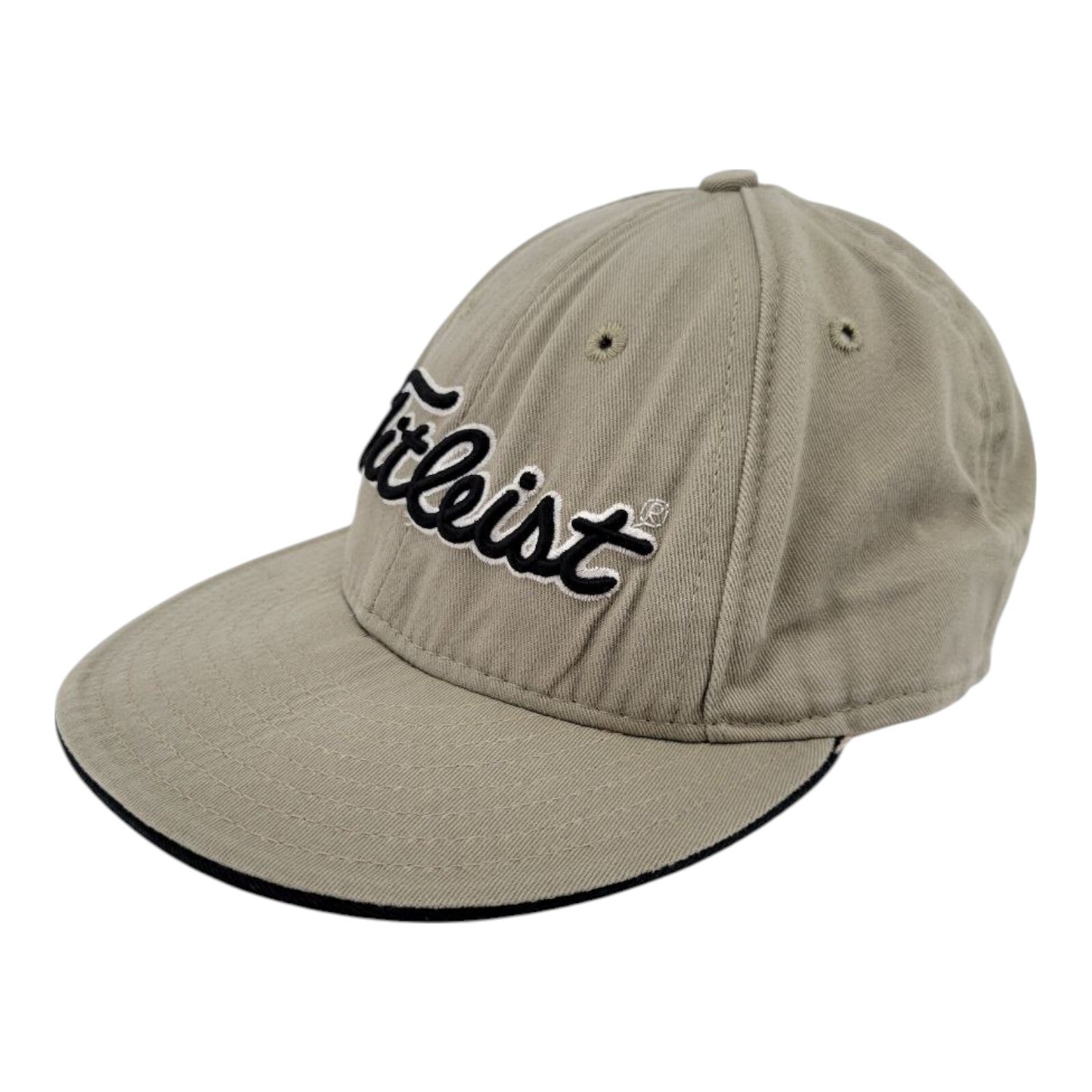 Titleist New Era 59FIFTY Low Profile Fitted Golf Hat Khaki Size 7 1/2