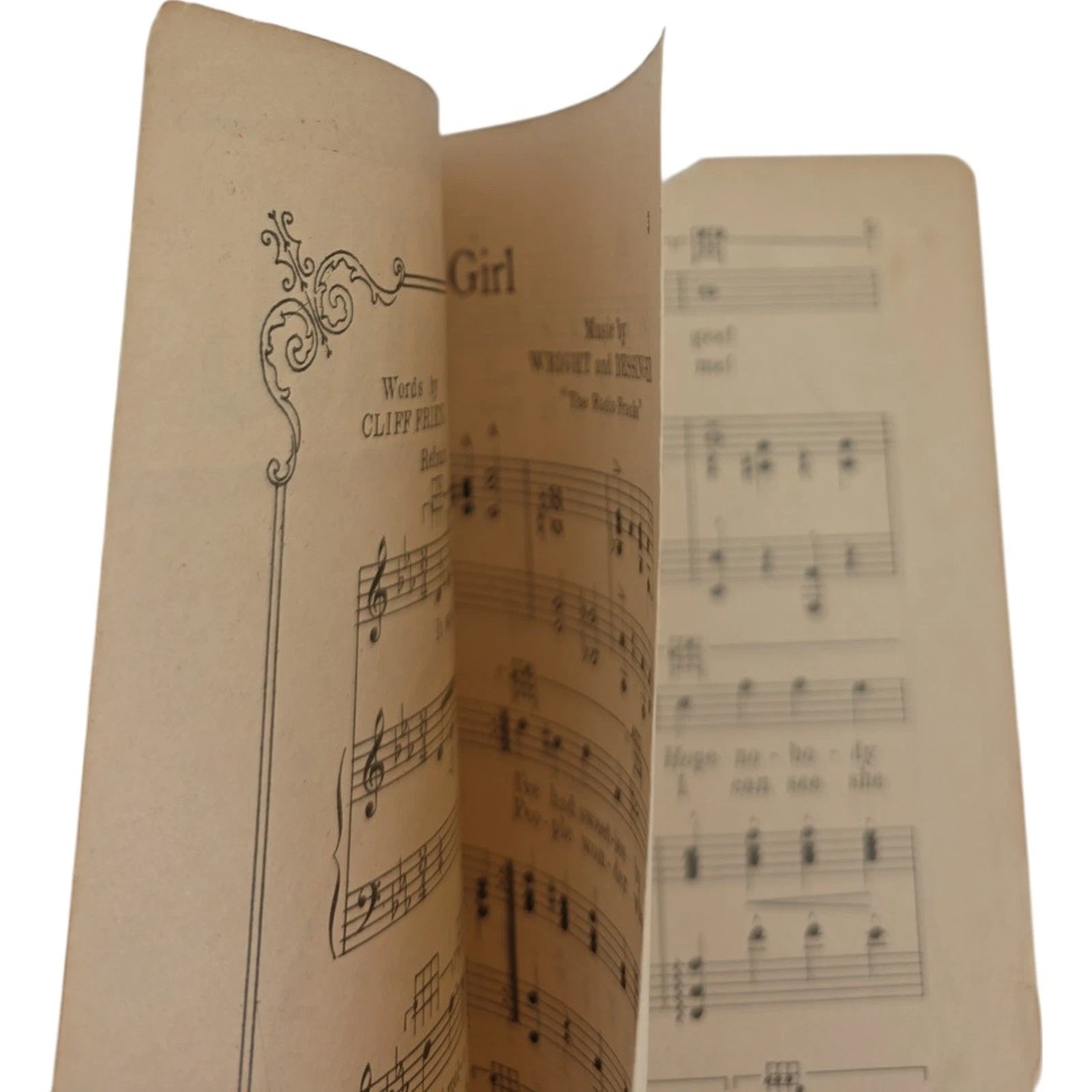 Oh Boy What a Girl 1925 Sheet Music Eddie Cantor Florenz Ziegfeld’s Kid Boots