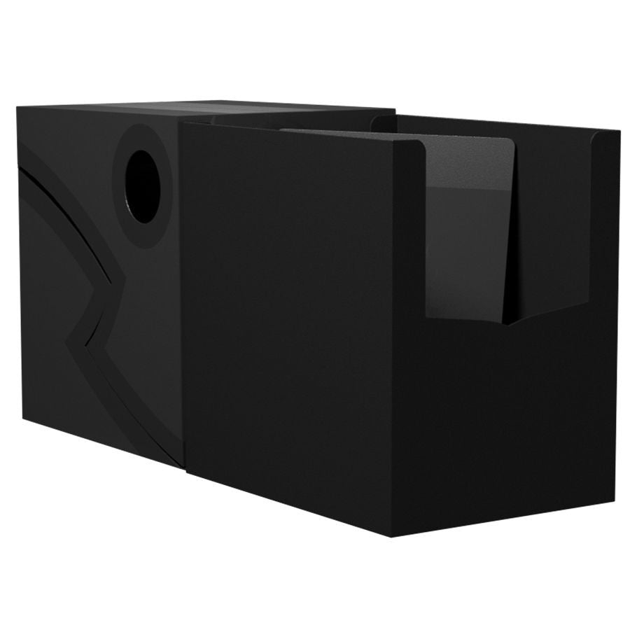 Dragon Shield Shadow Black Double Shell Deck Box Holds 150 Single Sleeved Cards