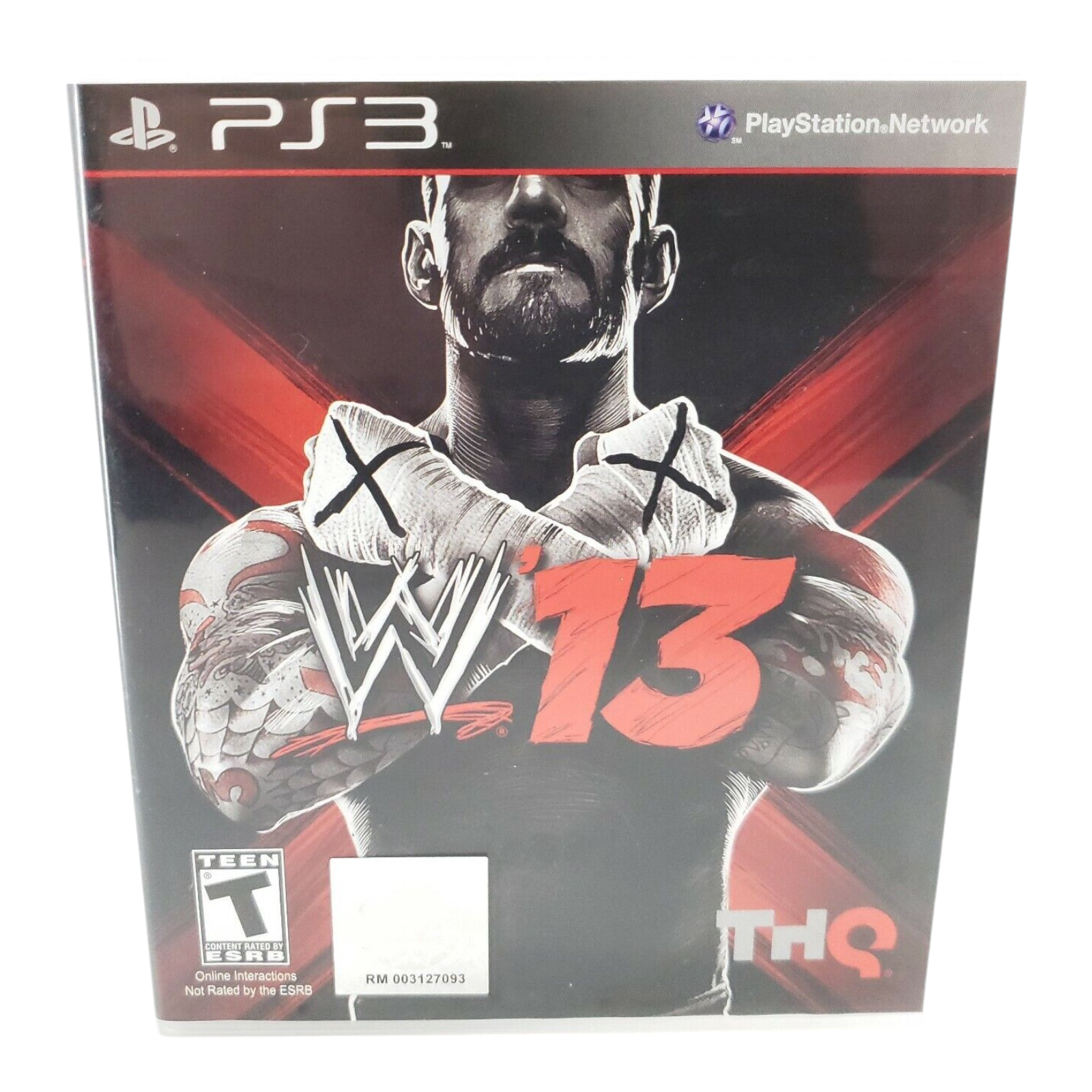 WWE 13 Sony PlayStation 3 PS3 Game 2012 with Manual