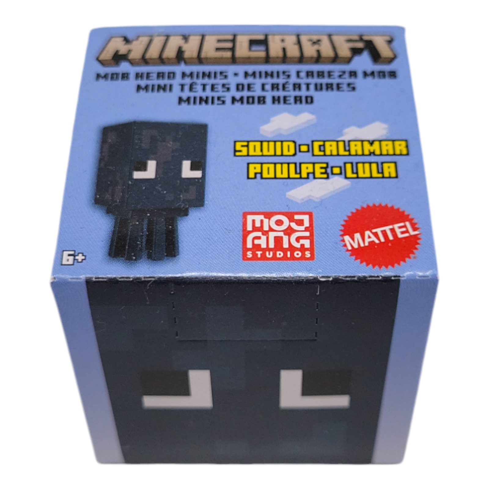 Mattel Minecraft Mob Head Minis Squid 1 Inch Mini Action Figure