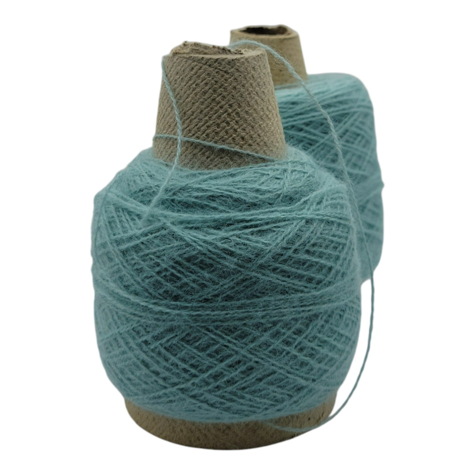 Vintage Templon 2/24 Dk Jade Header S-78827 Acrylic Cone Yarn Lot of 2