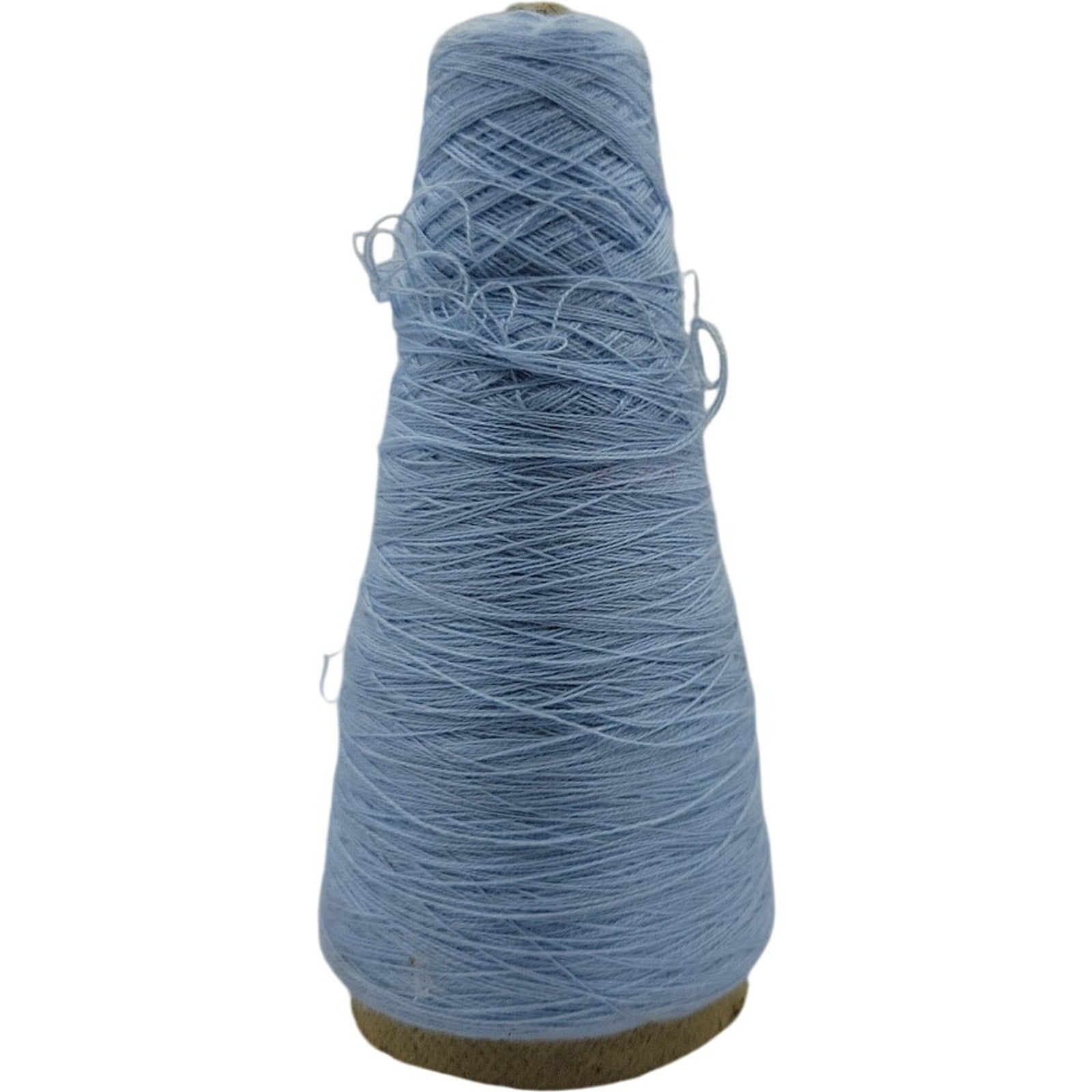 Vintage Pisgah Yarn 2/28 Creslan Acrylic Cone Yarn Blue 08793