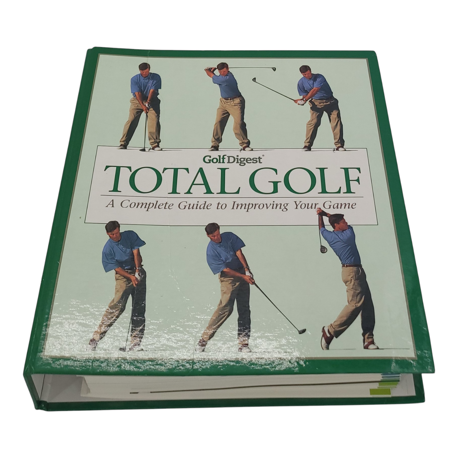 Vintage Golf Digest The Total Golf Binder by Ben Alexander 2000 Hardcover