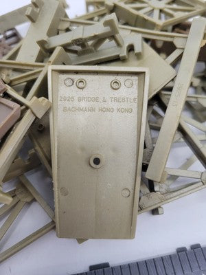 2925 Bachmann Train Trestle Life Like Bridge Parts Both Incomplete