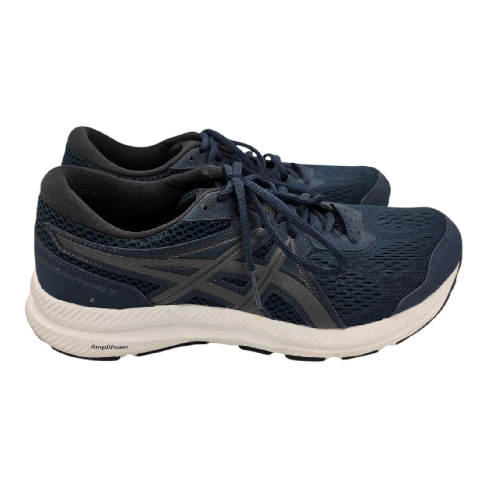 ASICS Gel-Contend 7 Men’s Running Shoes Blue AmpliFoam US 8 EU 41.5