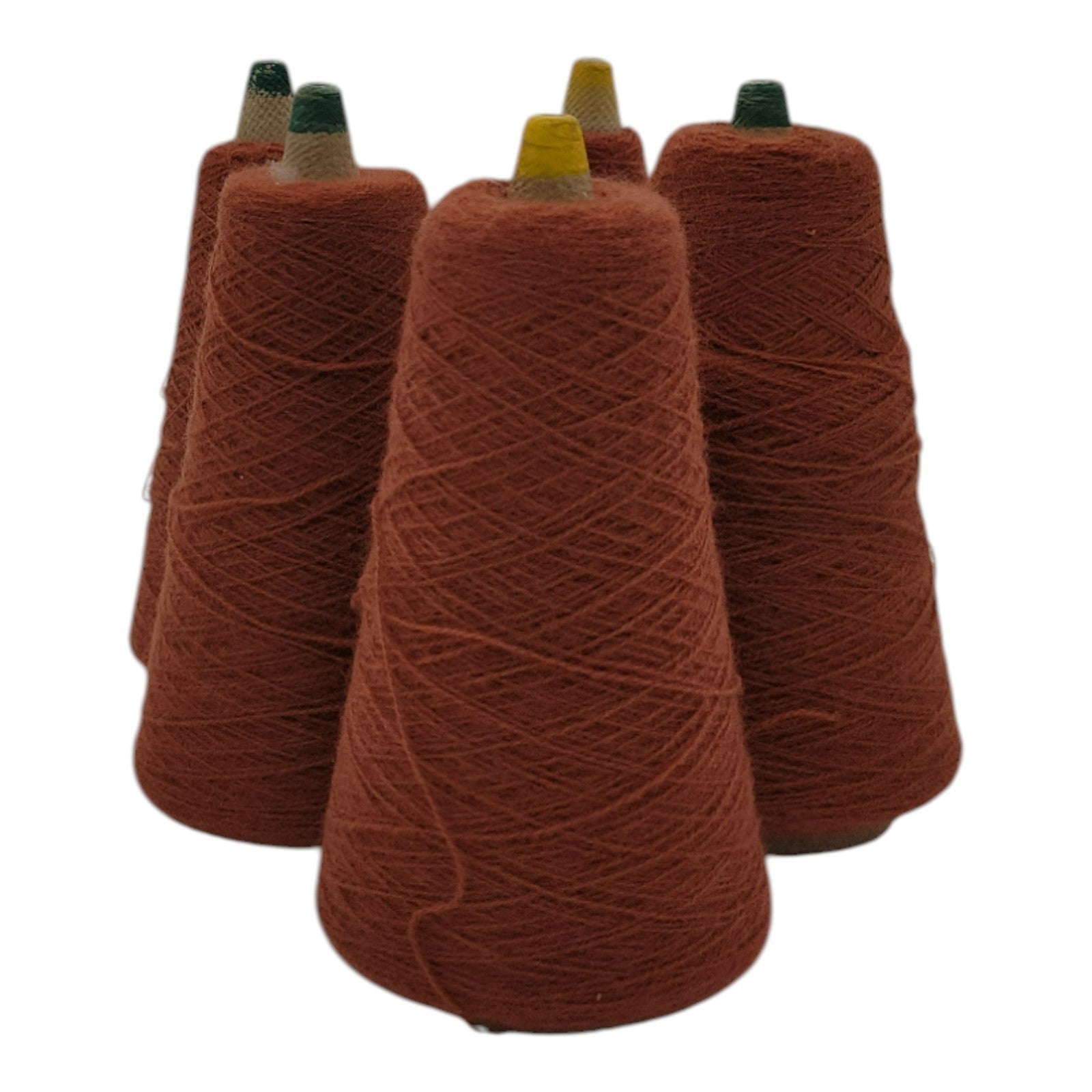 Vintage Templon 2/24 UN Tundra Yarn Cone Lot of 5