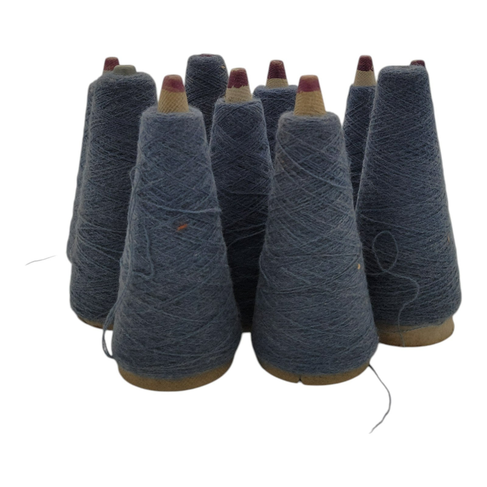 Vintage Templon 2/24 Sealskin Header Acrylic Cone Yarn Lot of 10
