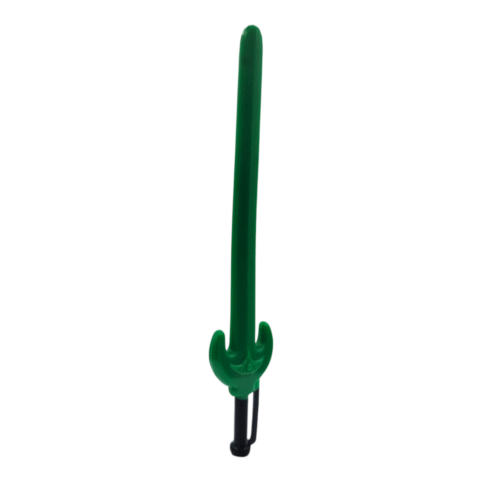 Vtg MOTU Tri Klops Sword Malaysia Triklops Clops Green Weapon Accessory Part
