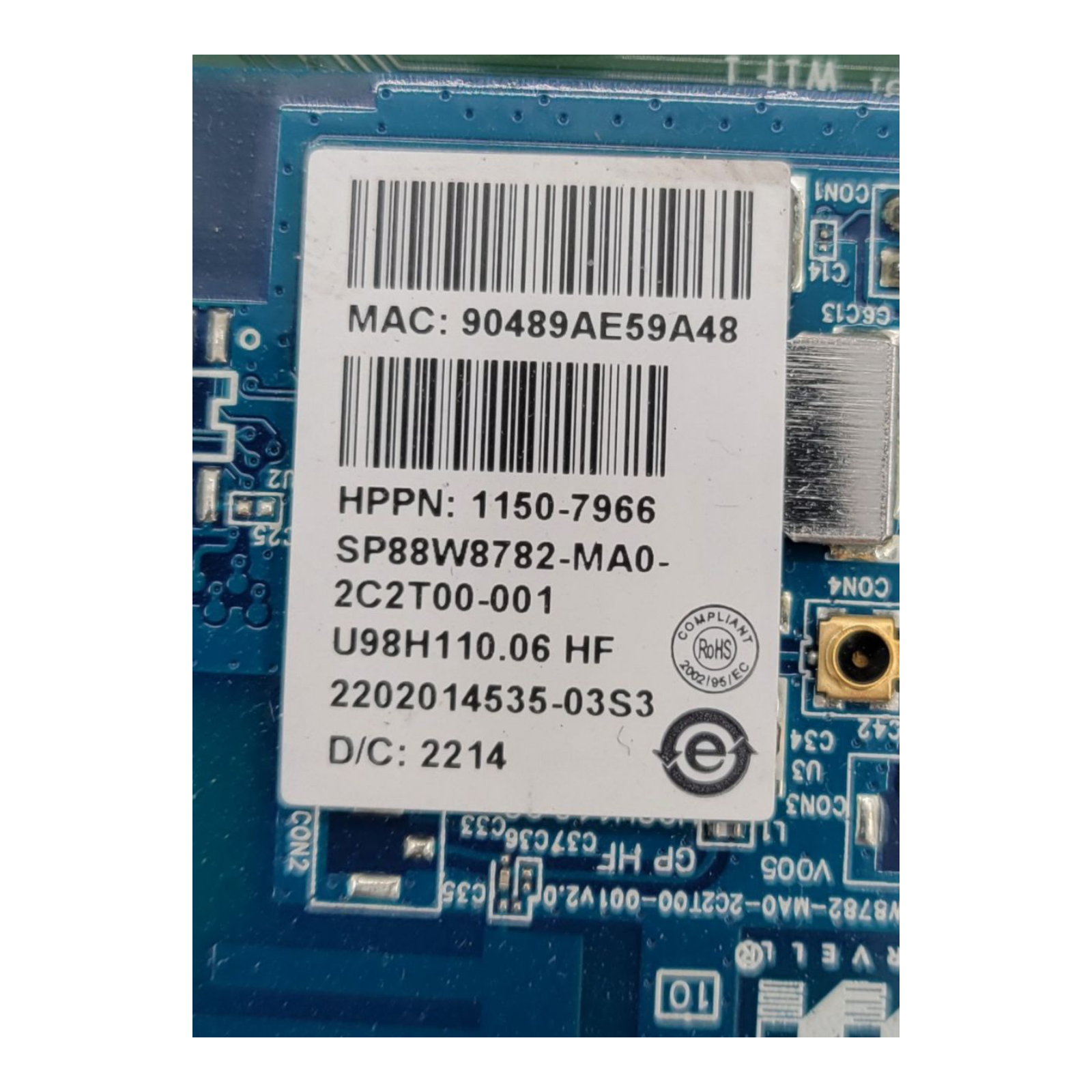 HP Main Board A7F65-60001 A7F65 Fits OfficeJet Pro 8620