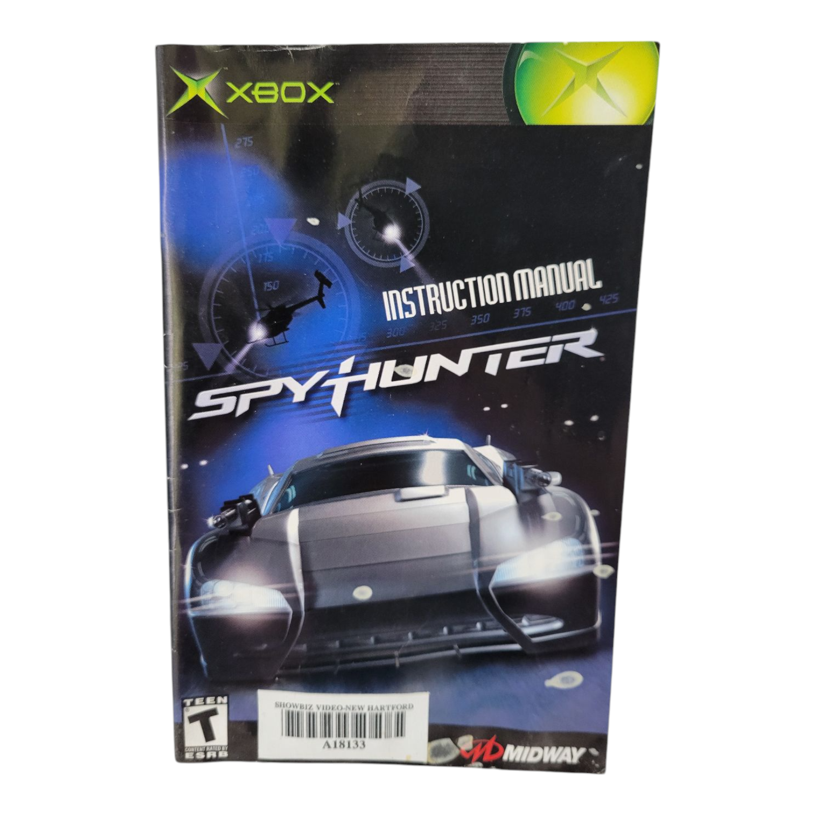 Microsoft Xbox SpyHunter Game 2002 Complete with Manual and Case