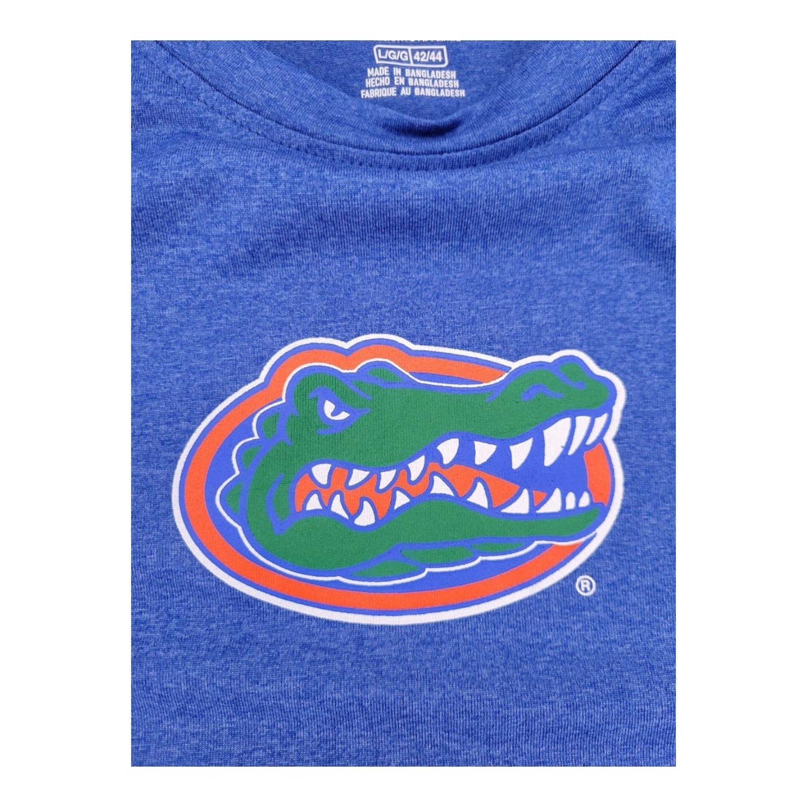ProEdge Florida Gators Muscle Shirt Blue Orange Sleeveless NCAA Size L 42/44