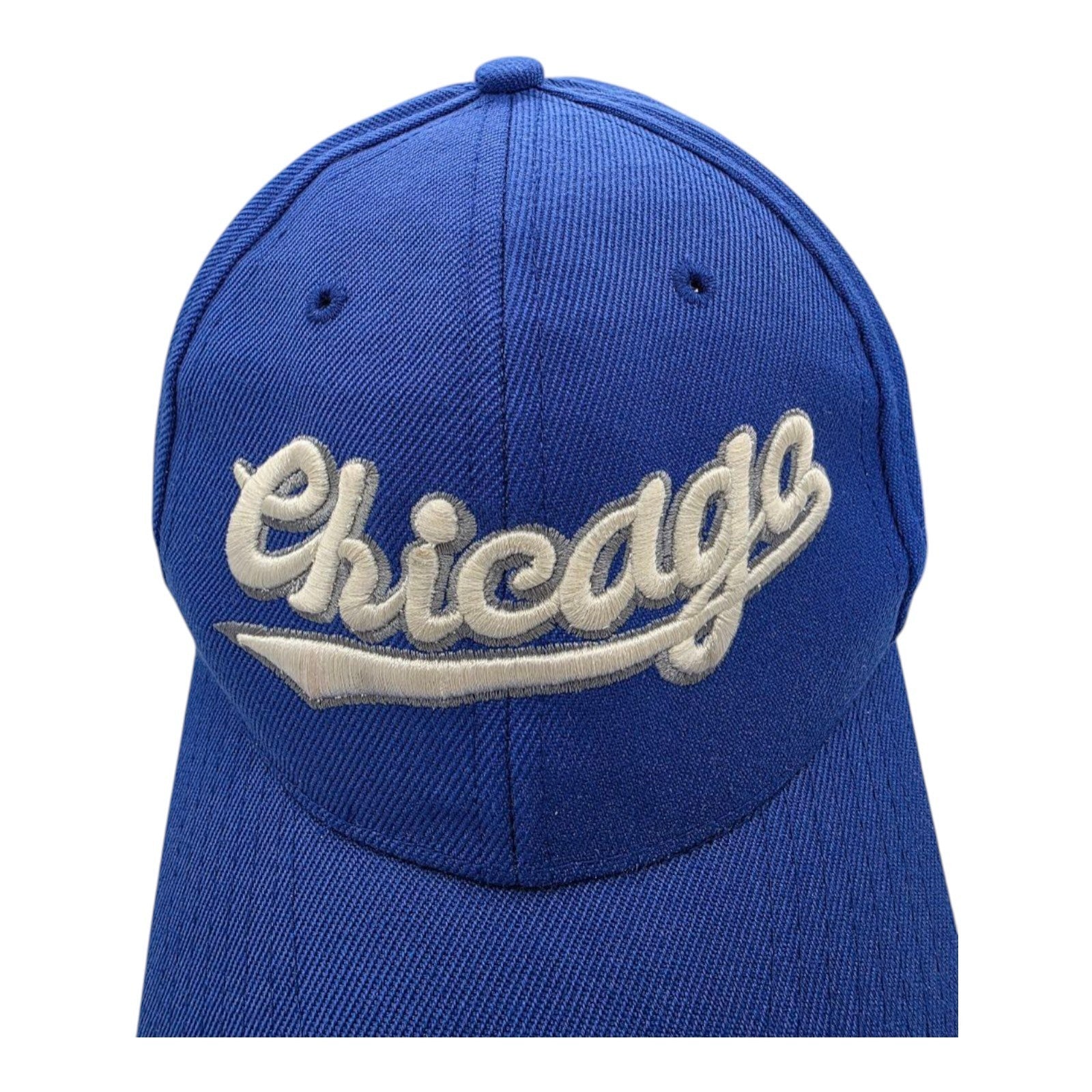 City Hunter Chicago Blue Baseball Cap Adjustable One Size