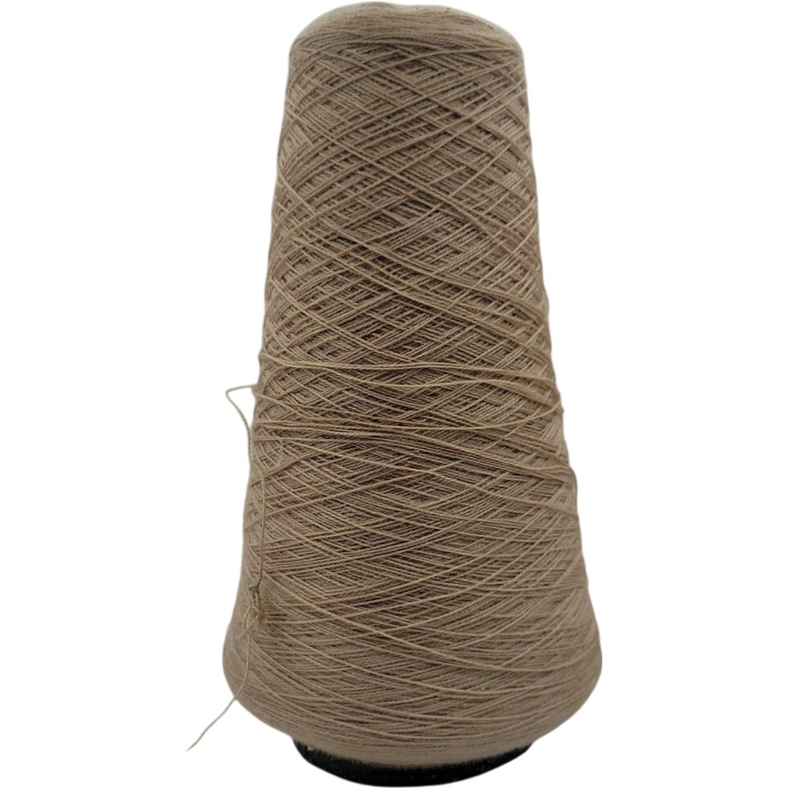 Vintage Pisgah Yarn 2/24 Taupe Weaving Knitting Cone Yarn Lot 4565
