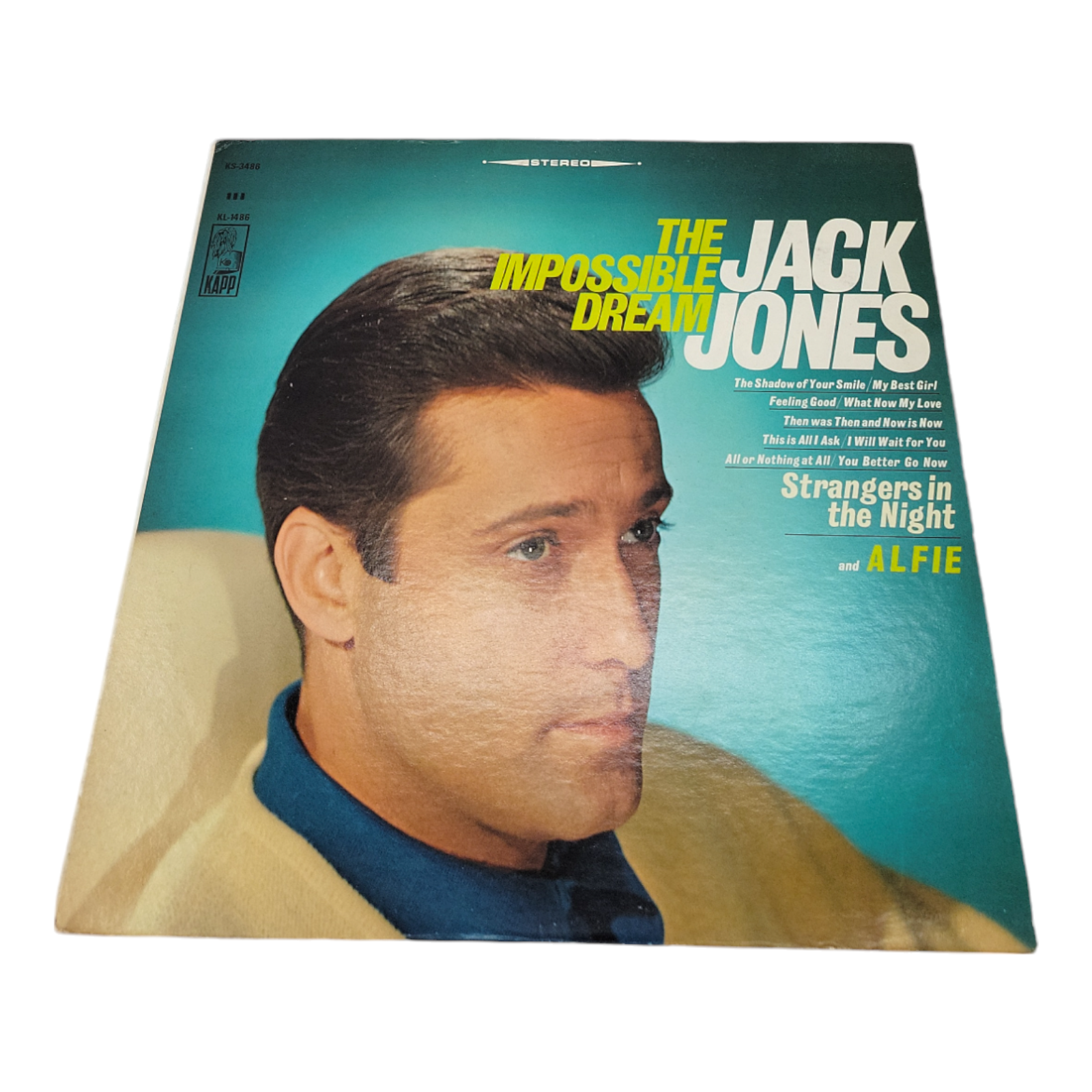 1966 Jack Jones The Impossible Dream Vinyl LP Record Collectible Album