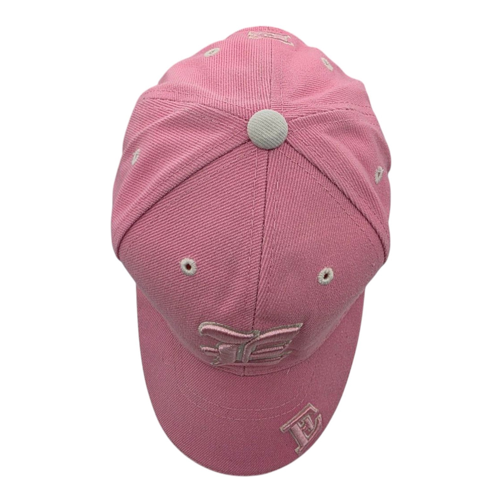 Sam's ST Pink Baseball Cap Embroidered E Logo Adjustable Strapback One Size