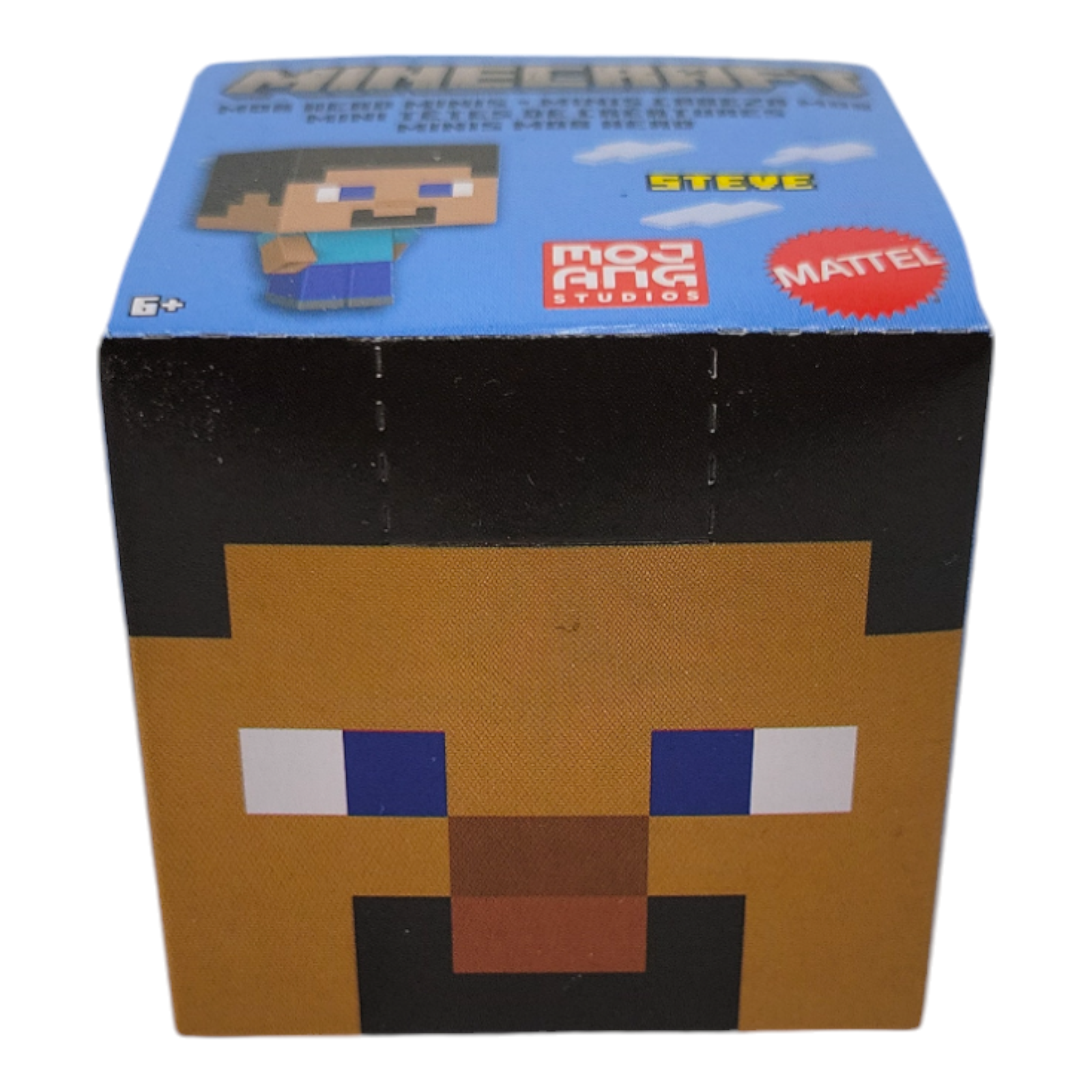 Mattel Minecraft Mob Head Boxed Mini Figure Steve 1" HDV66 Collectible Toy