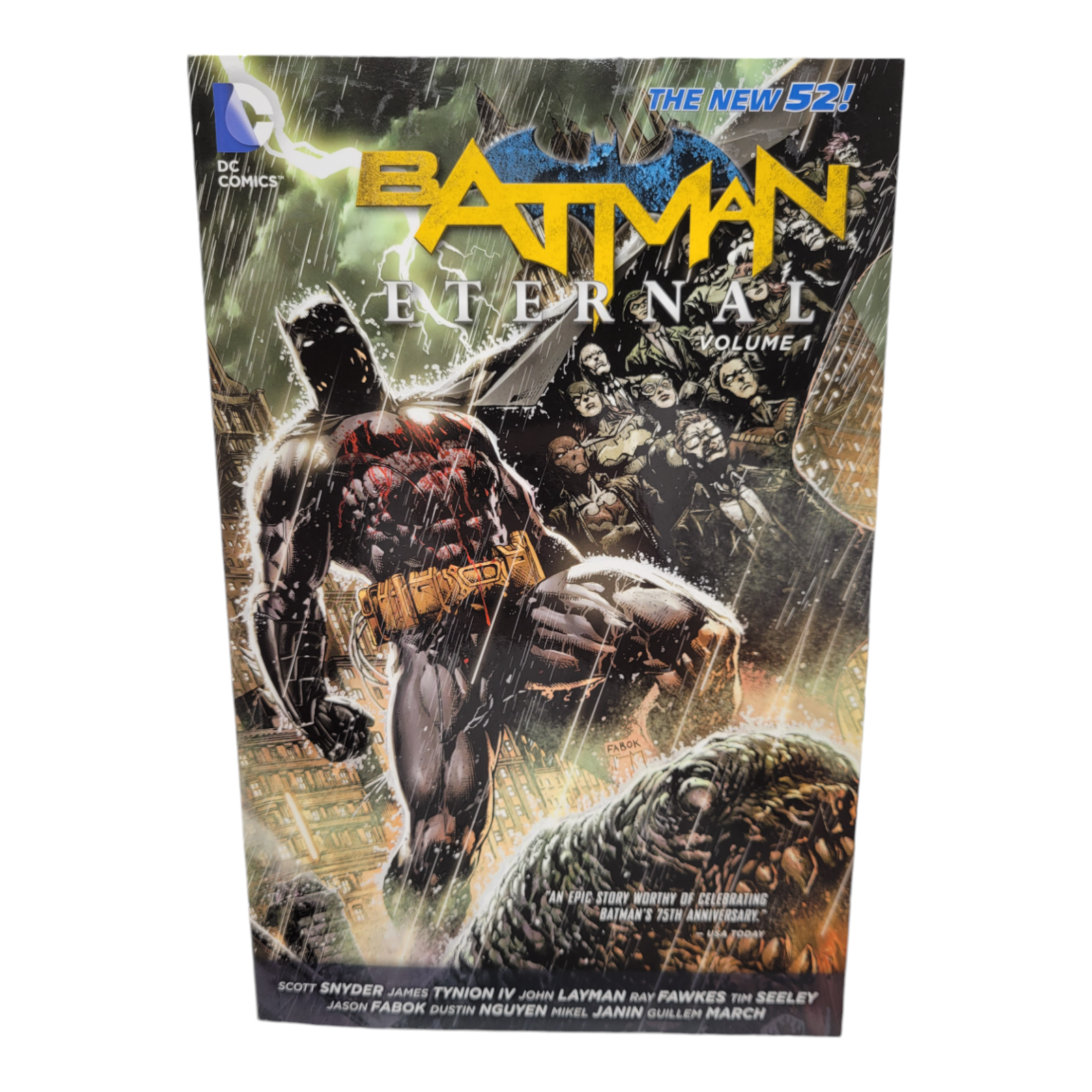 DC Comics Batman Eternal Volume 1 Graphic Novel The New 52 Snyder Tynion Seeley